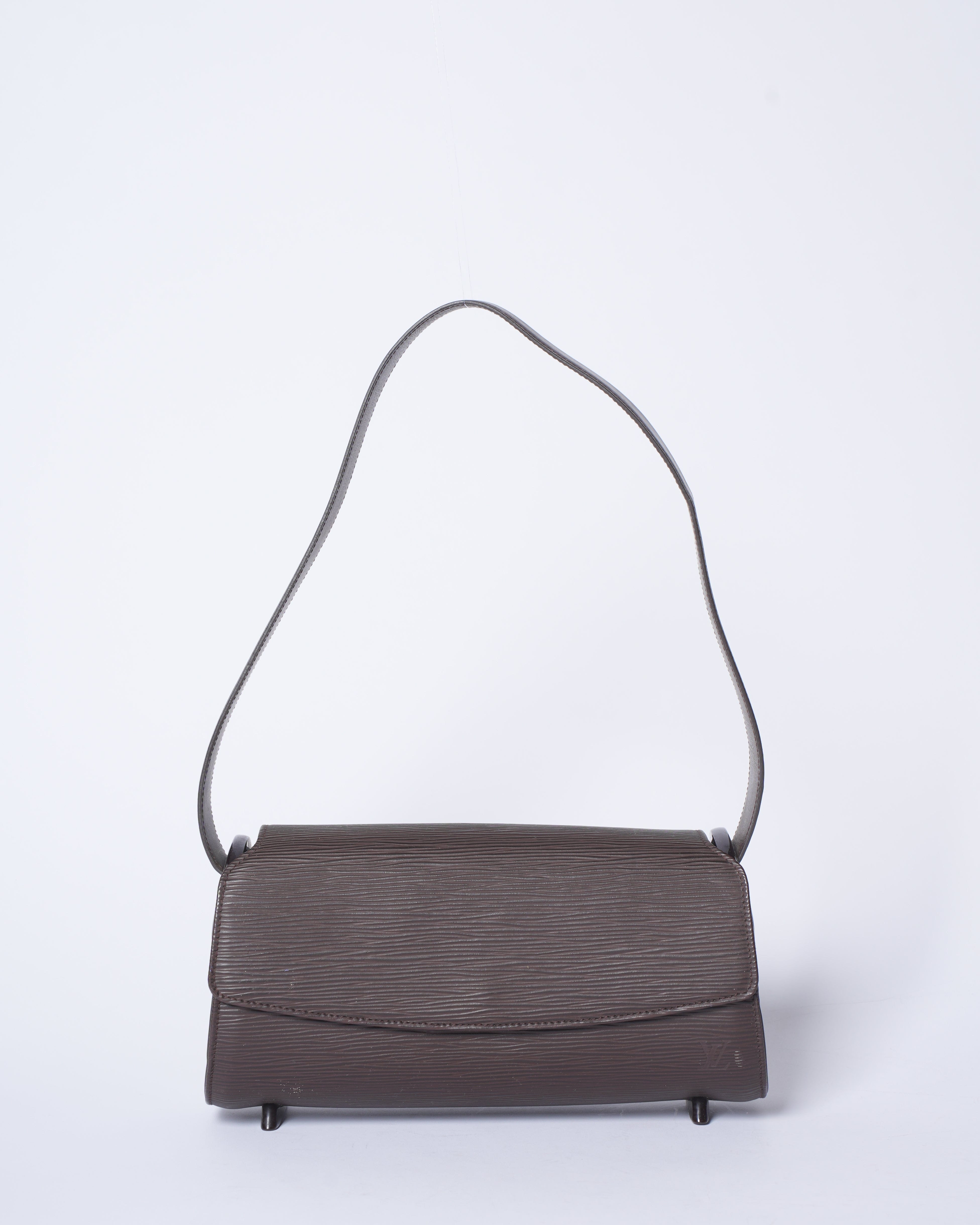 Louis Vuitton LV EPI Leather Mocturnesh Bag In Brown