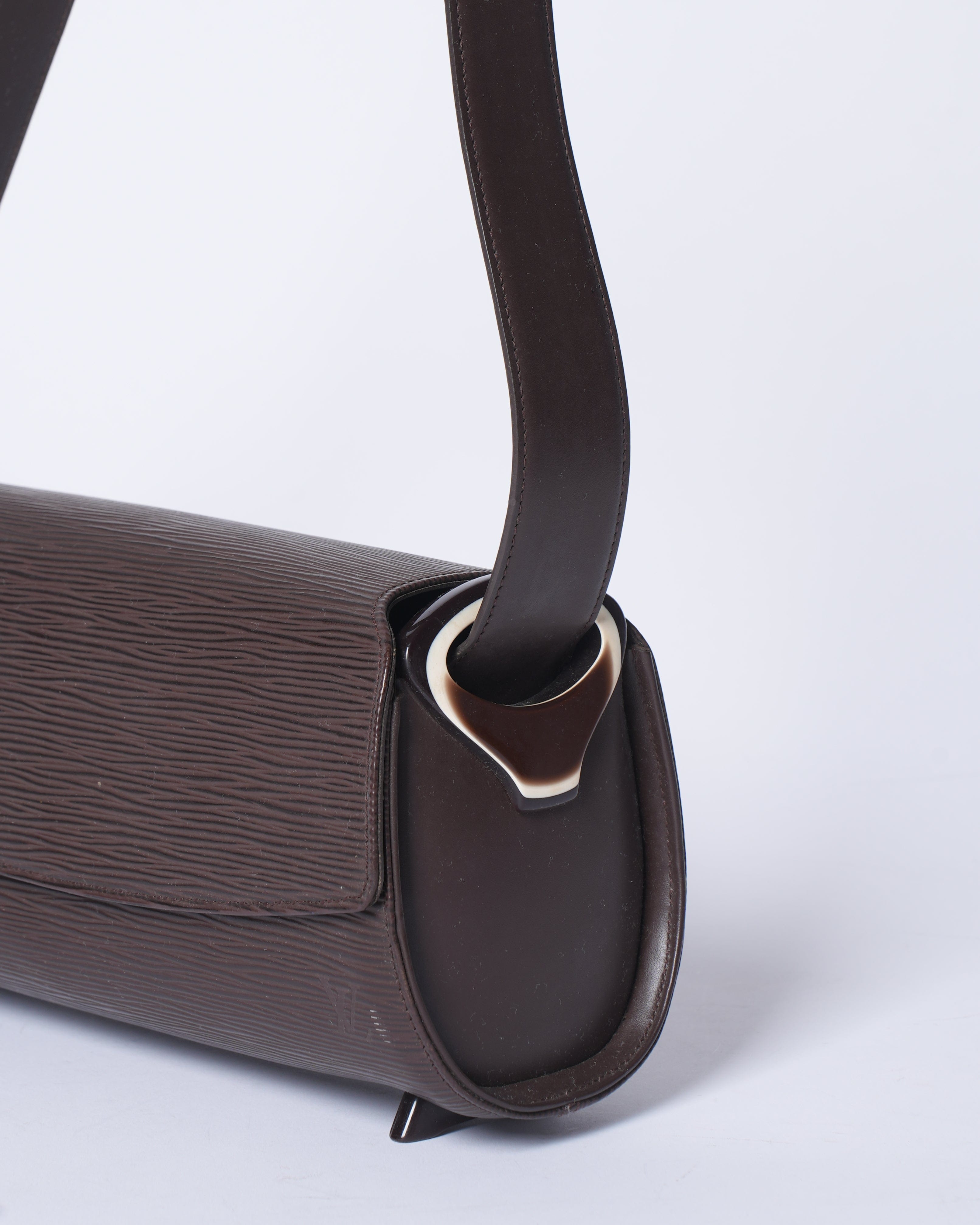 Louis Vuitton LV EPI Leather Mocturnesh Bag In Brown