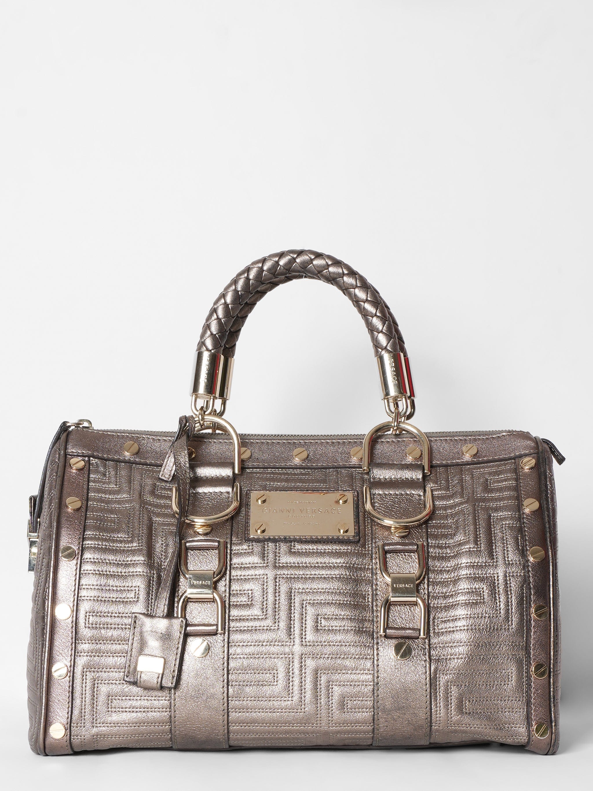 Versace Gianni Versace Couture Metallic Bag