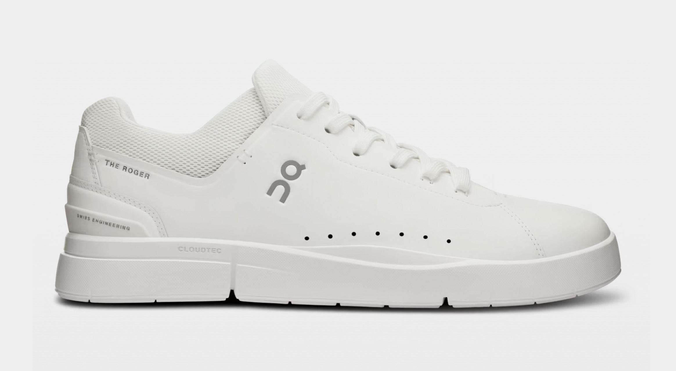 On Running The Roger Advantage Mens Running Shoes (White)