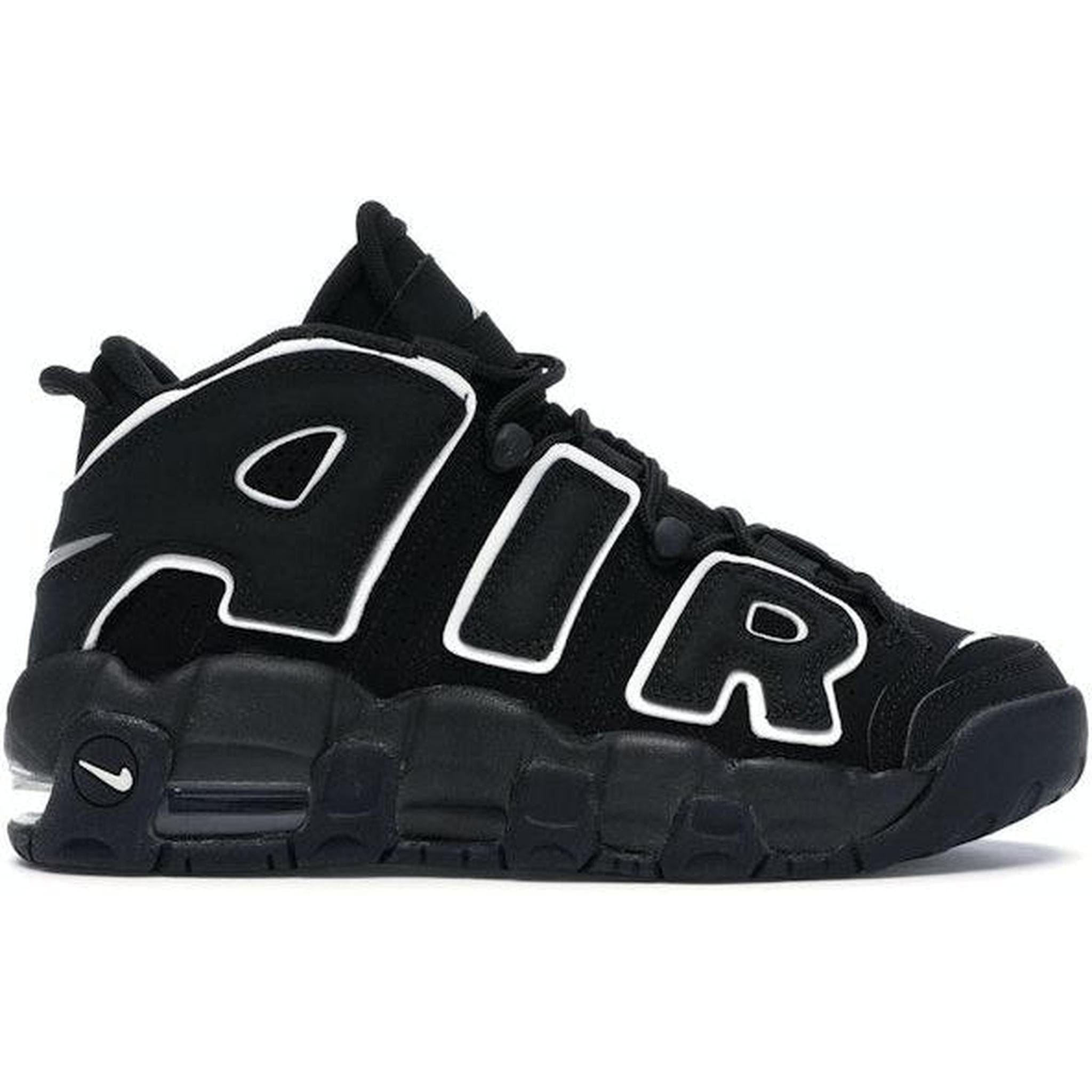 Nike Air More Uptempo Black White (GS)