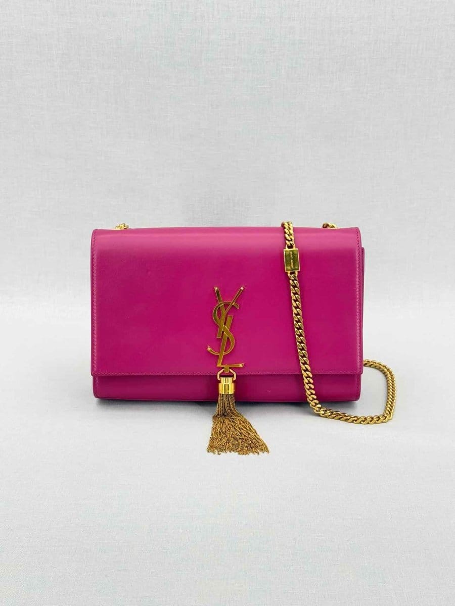 Saint Laurent Kate Fuchsia Crossbody