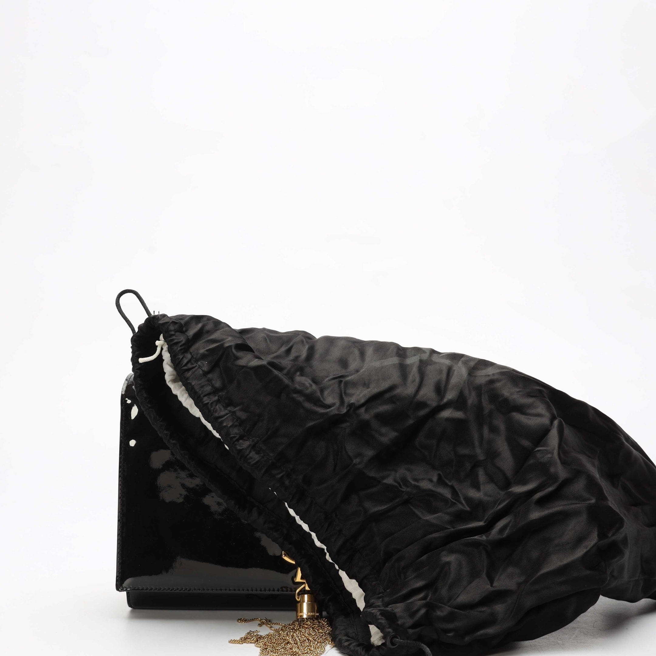 Saint Laurent Kate Tassel Black Crossbody Bag