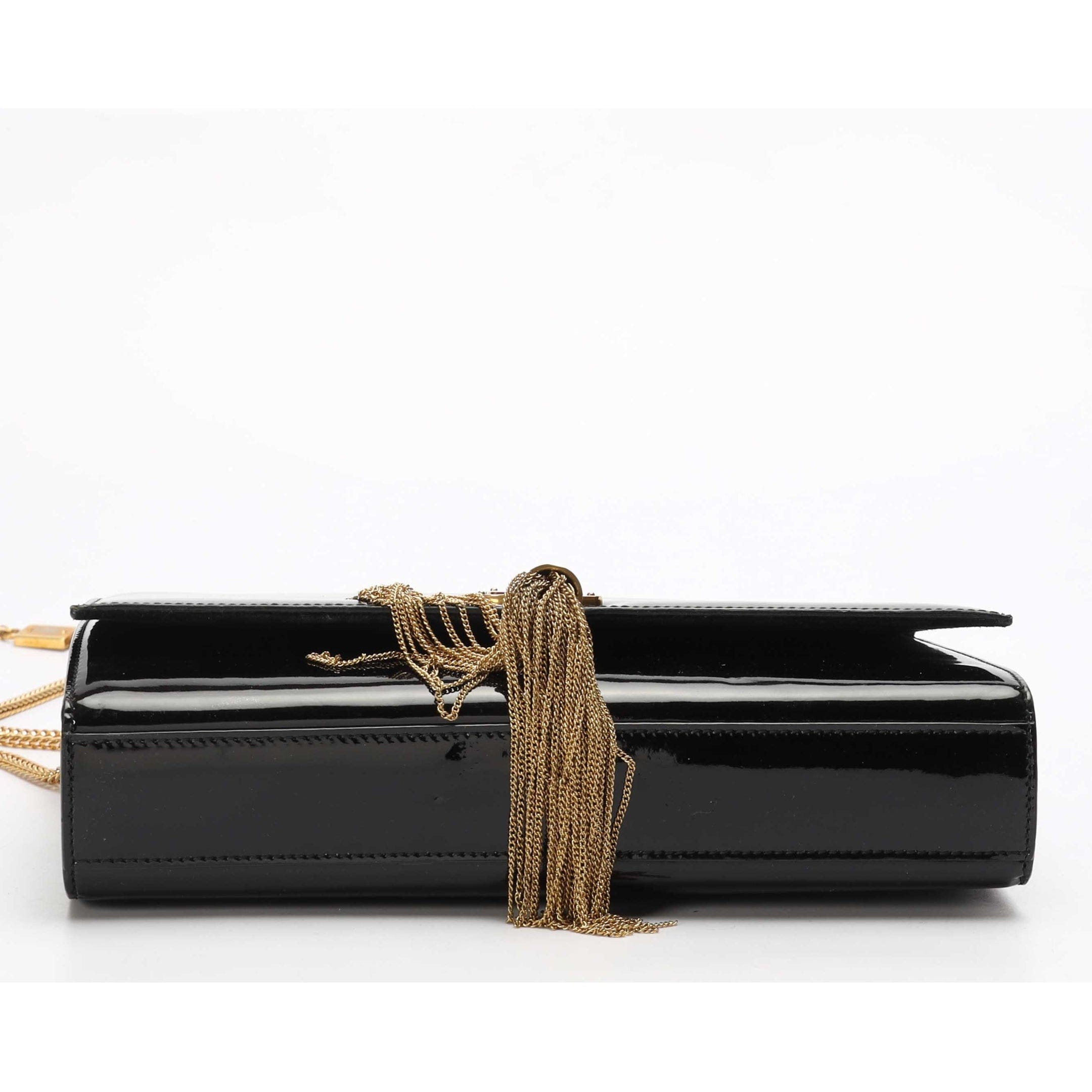 Saint Laurent Kate Tassel Black Crossbody Bag