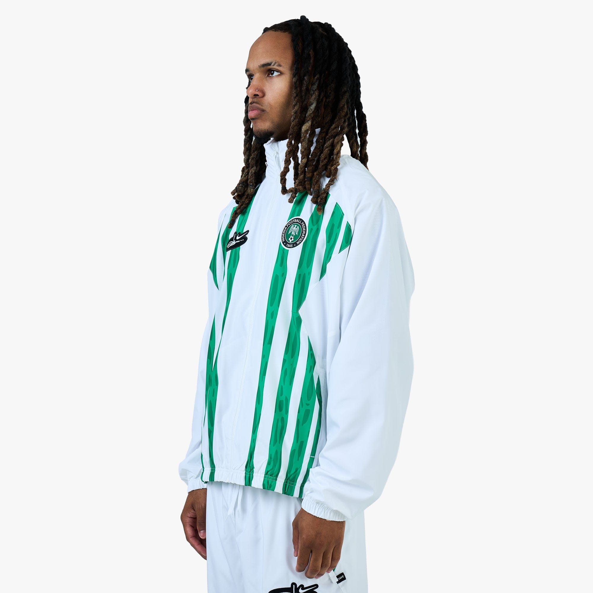 Nike x Nigeria x Slawn Lightweight Jacket White / Black