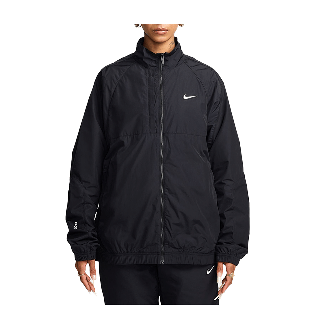 Nike NOCTA NORTHSTAR NYLON TRACK JACKET BLACK