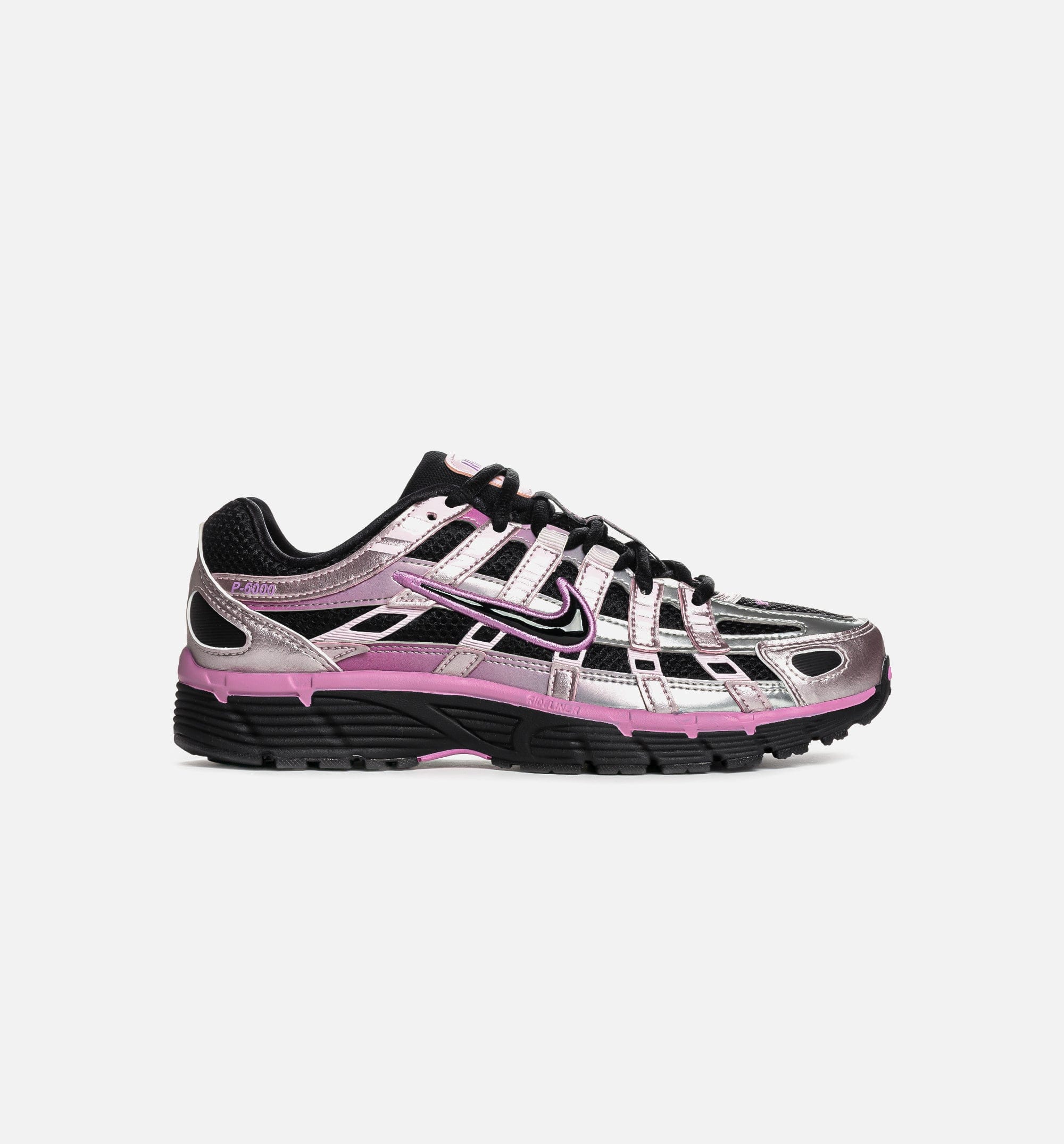 Nike P 6000 Womens Lifestyle Shoe - Black/Pink Foam/Light Magenta