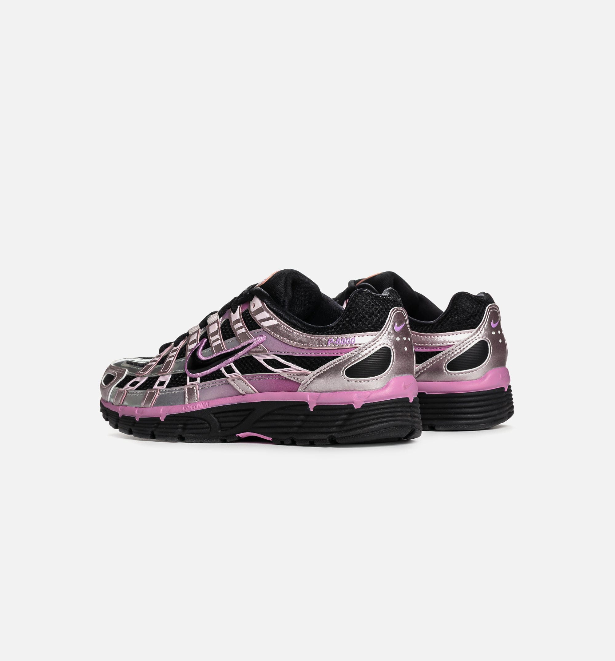 Nike P 6000 Womens Lifestyle Shoe - Black/Pink Foam/Light Magenta