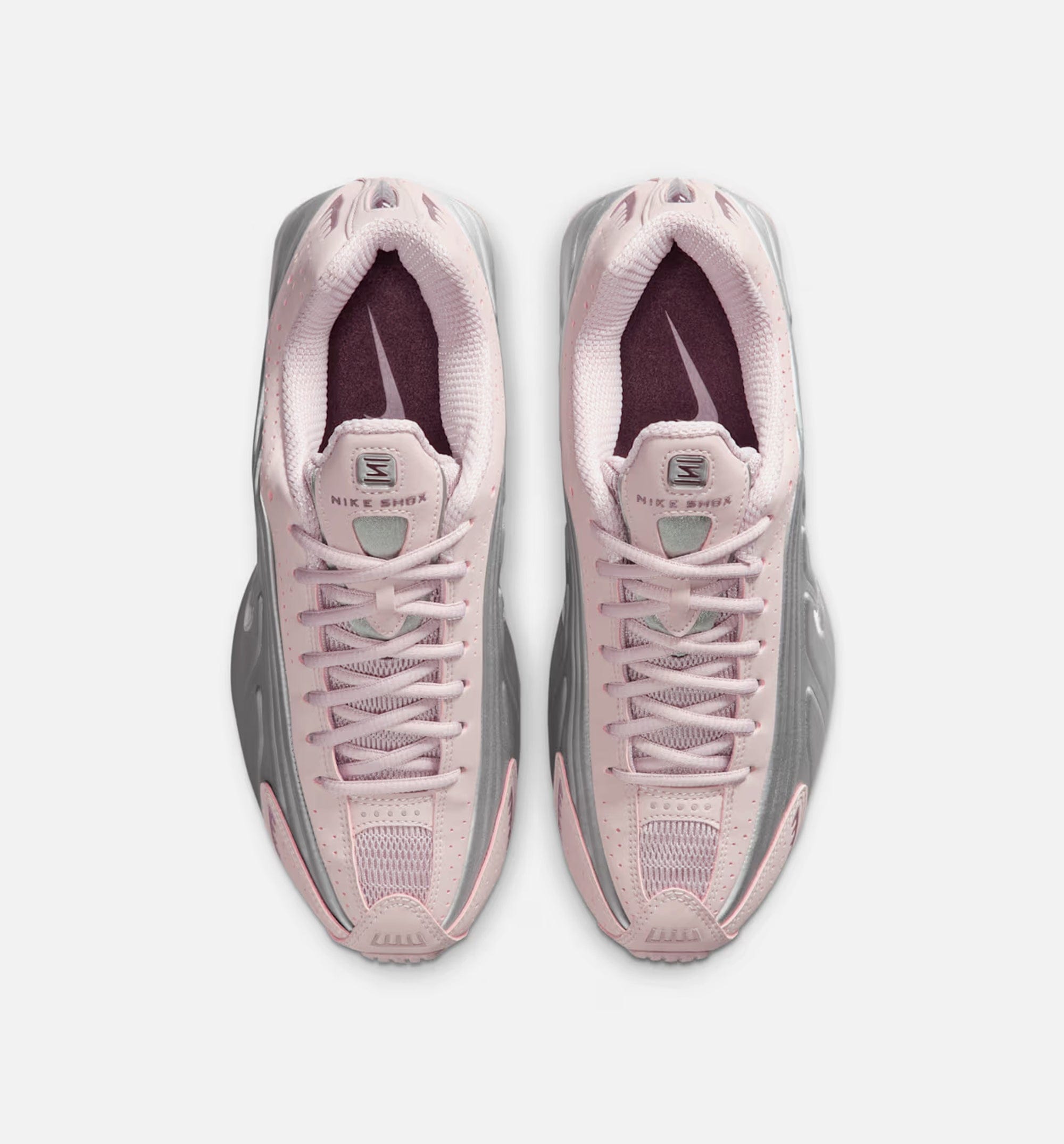 Nike Shox R4 Womens Lifestyle Shoe - Particle Rose/Tattoo/Metallic Silver