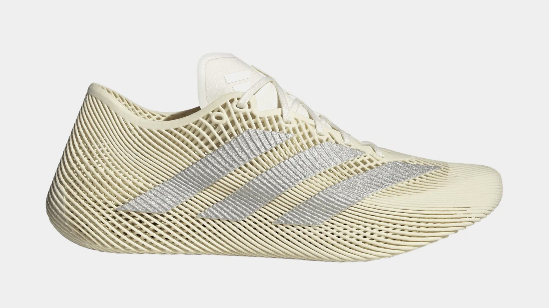 adidas Climacool Laced Mens Lifestyle Shoes (Off White/Off White/Silver Metallic)