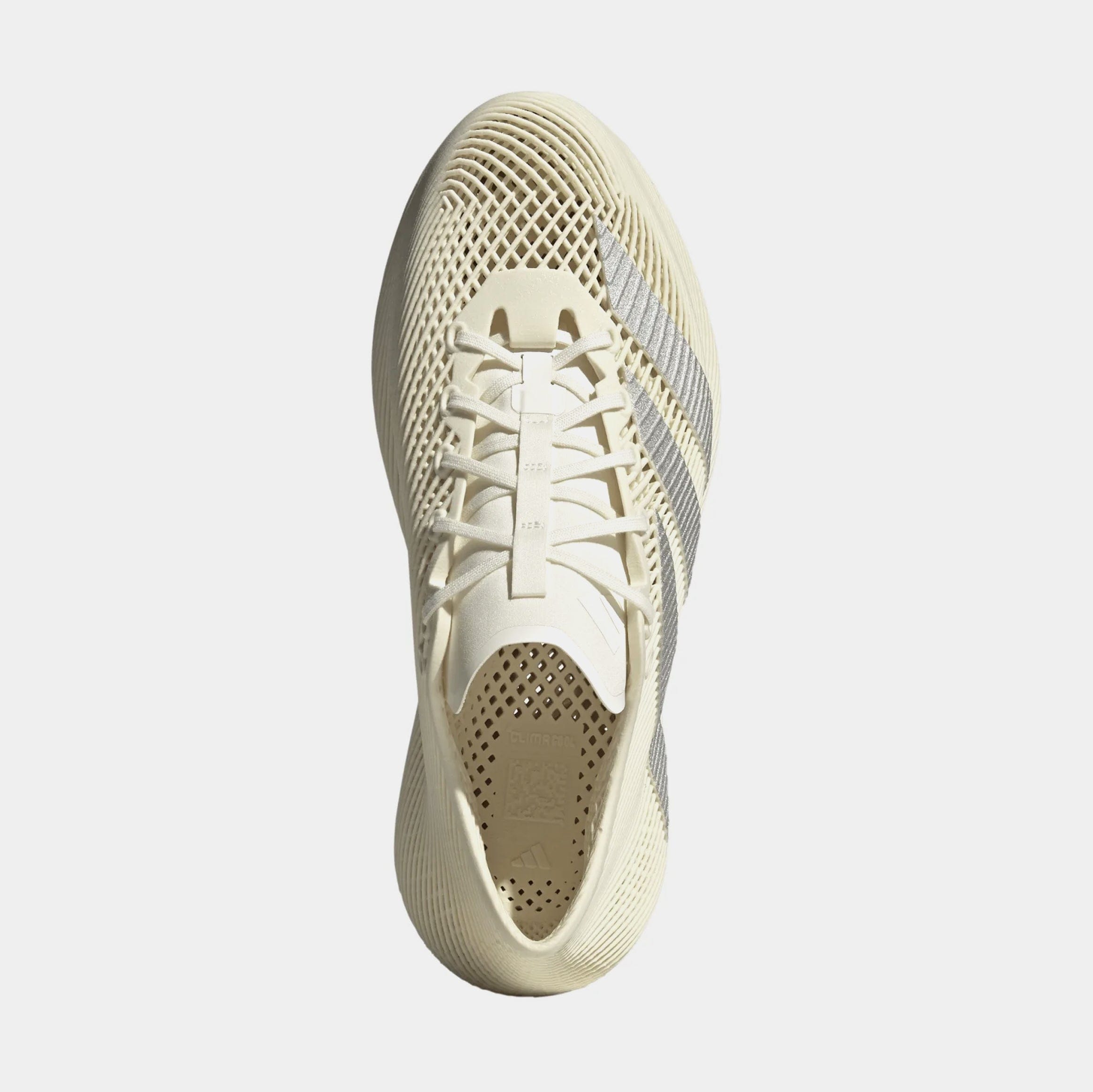adidas Climacool Laced Mens Lifestyle Shoes (Off White/Off White/Silver Metallic)