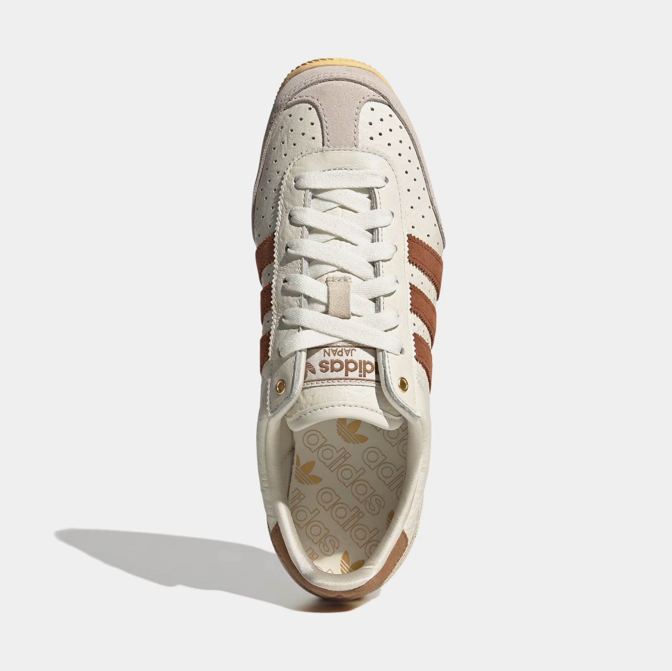 adidas Japan Womens Lifestyle Shoes (Off White/Dusky Brown/Dark Brown)