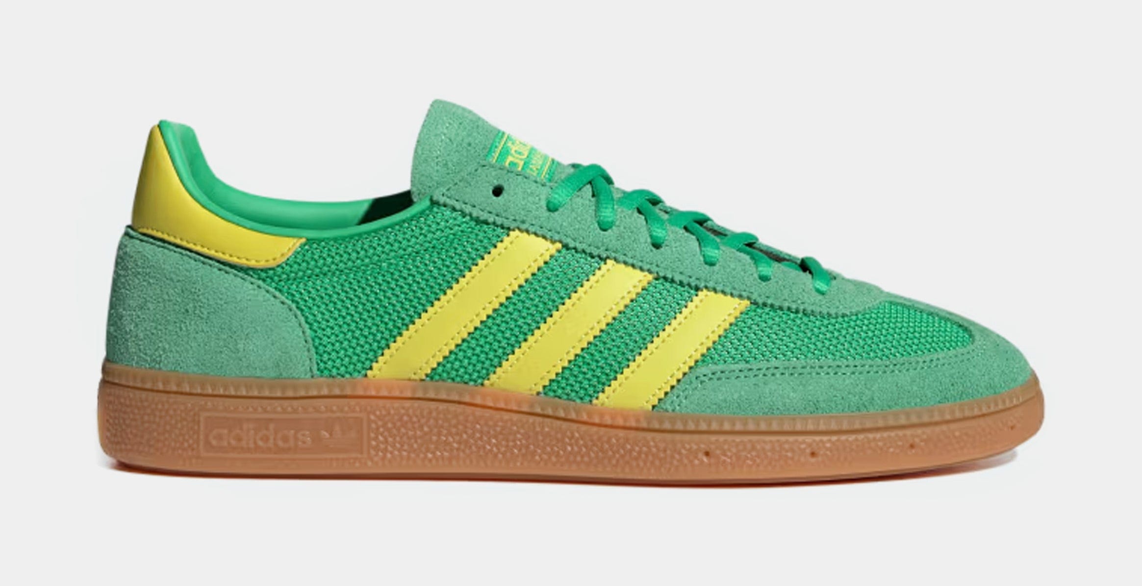 adidas Handball Spezial Mens Lifestyle Shoes (Energy Green/Pure Sulfur/Gum)