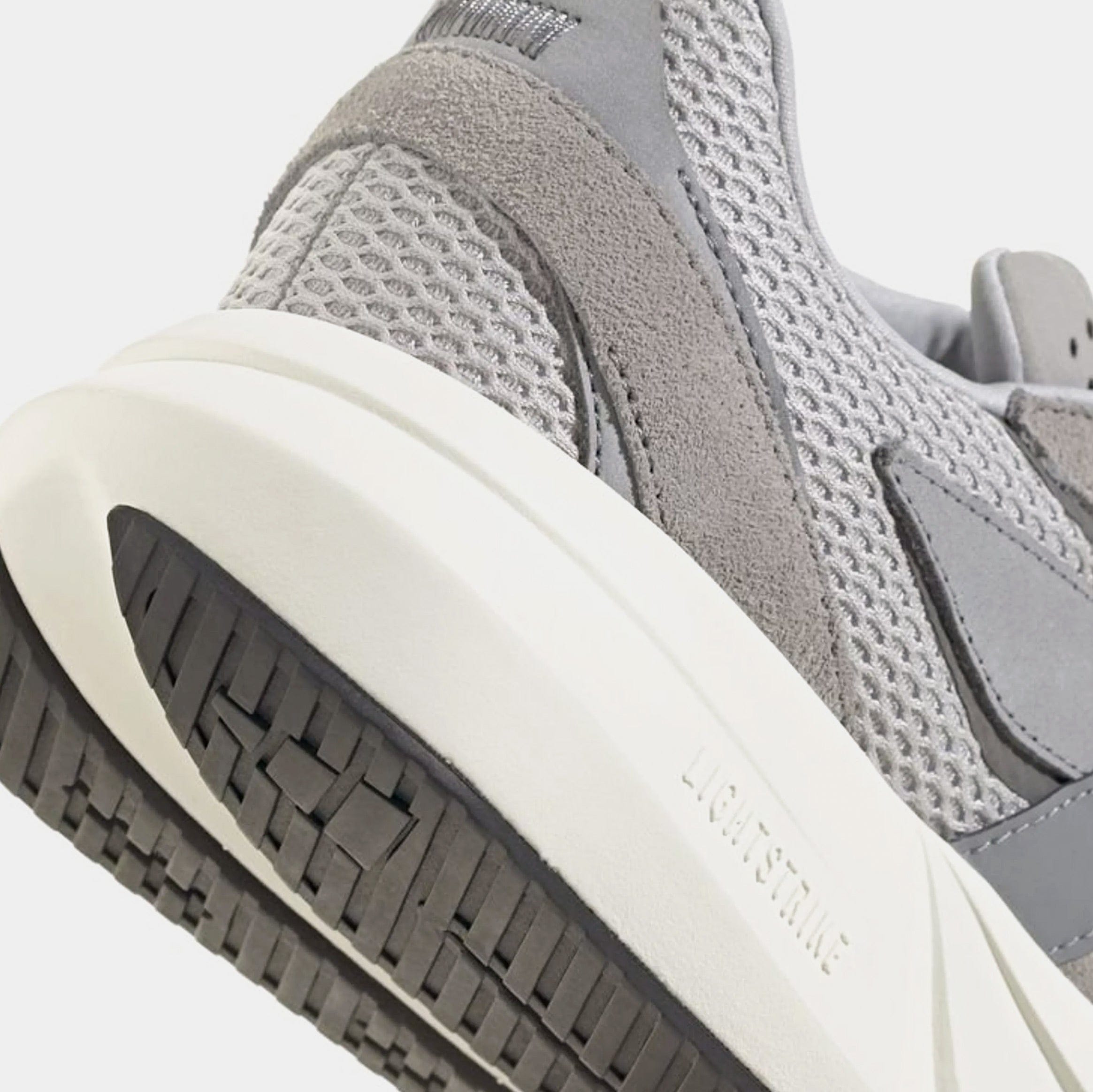 adidas Lightblaze Mens Lifestyle Shoes (Grey Two/Off White)