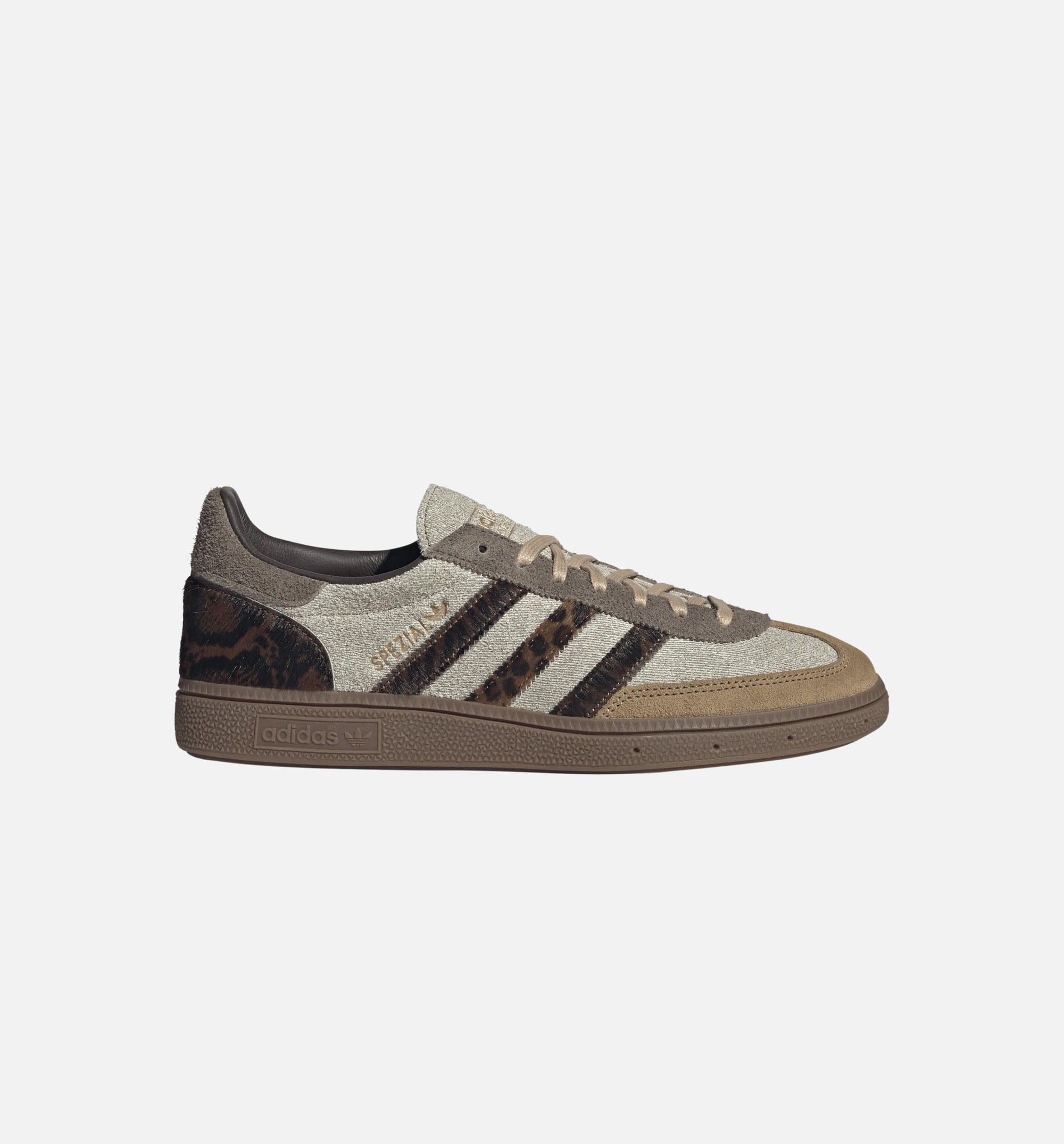 adidas Handball Spezial Mens Lifestyle Shoe - Khaki Six/Preloved Brown/Aurora Coffee
