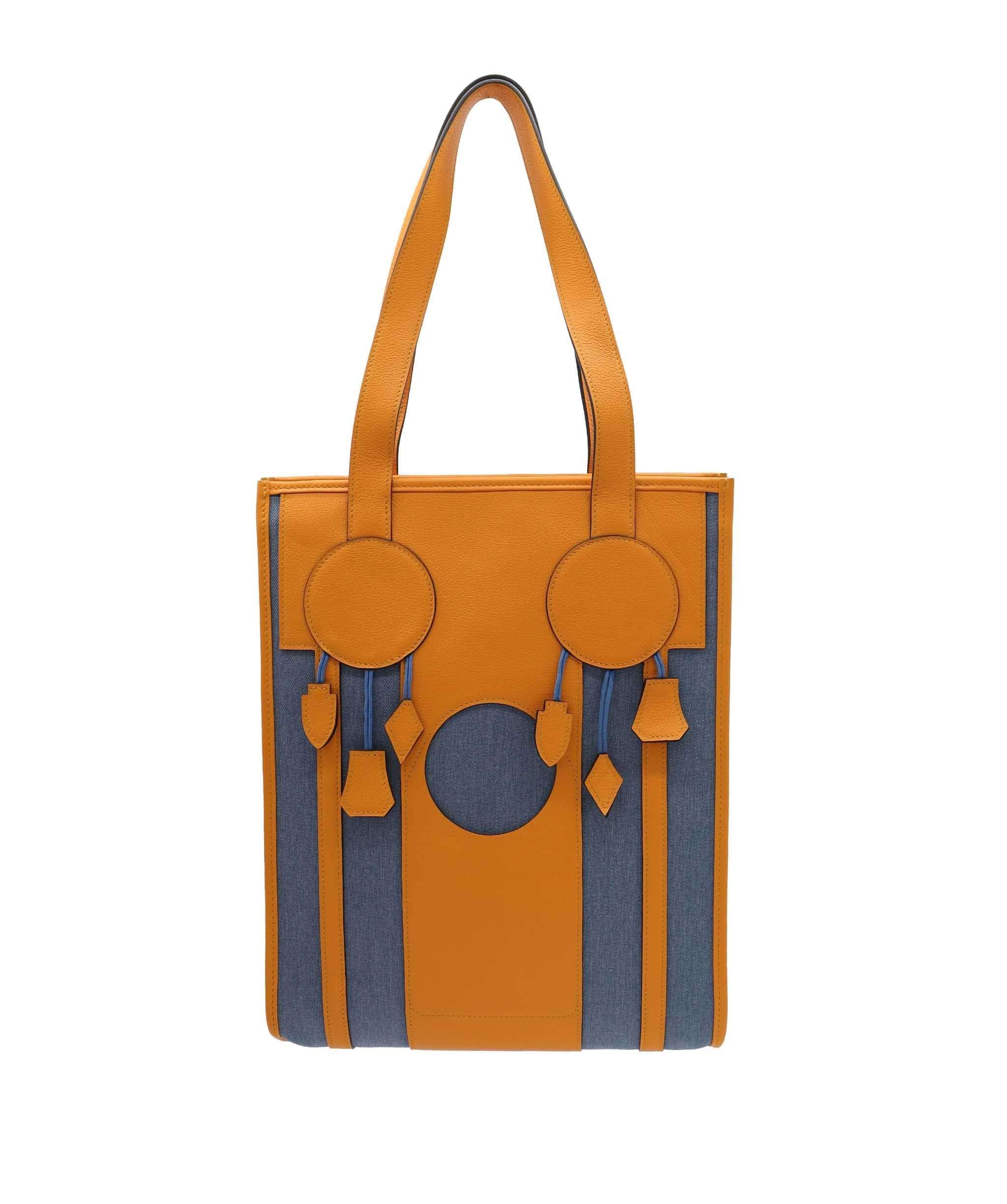 Hermes Petit H Canvas Tote Bag PM