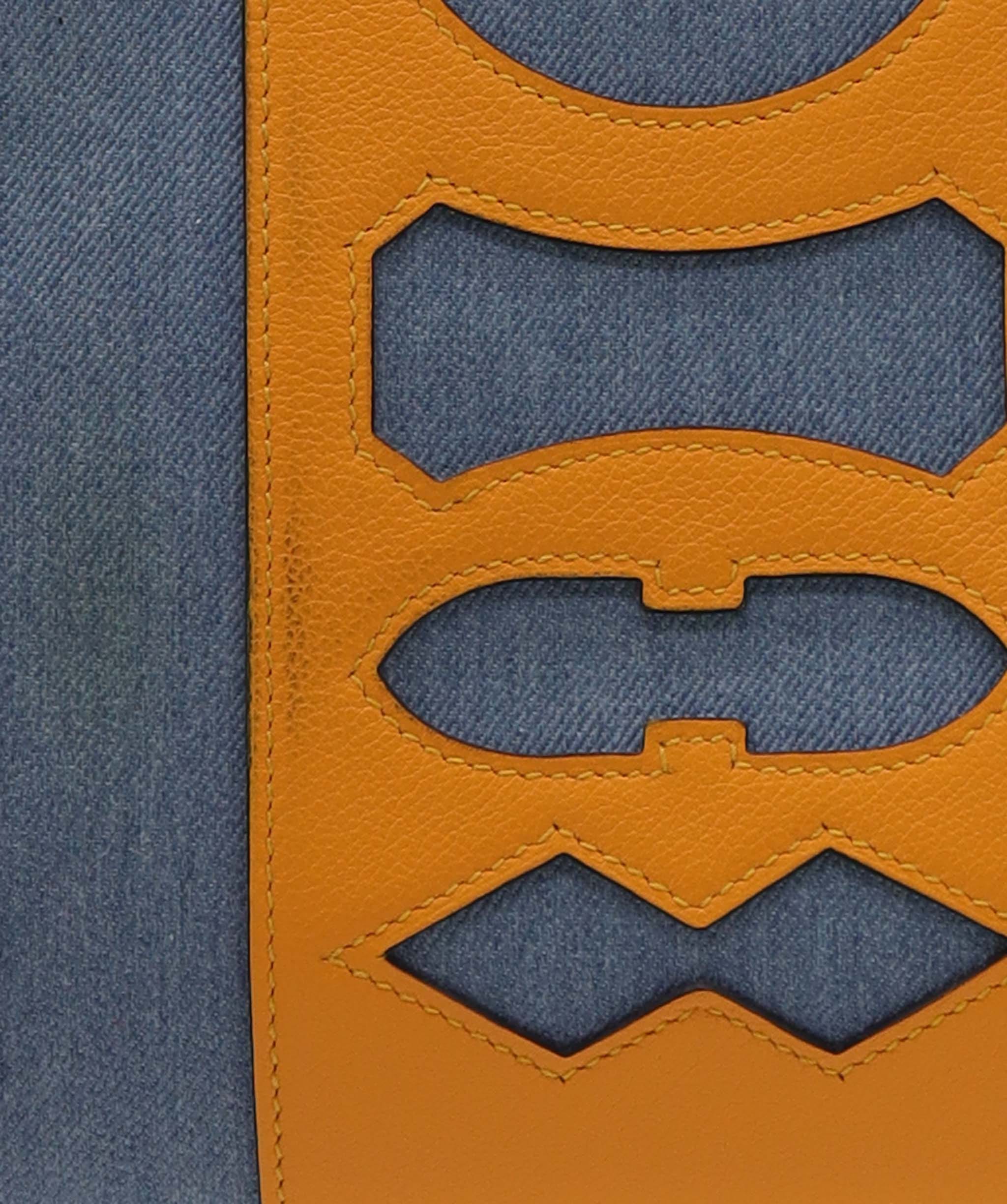 Hermes Petit H Canvas Tote Bag PM