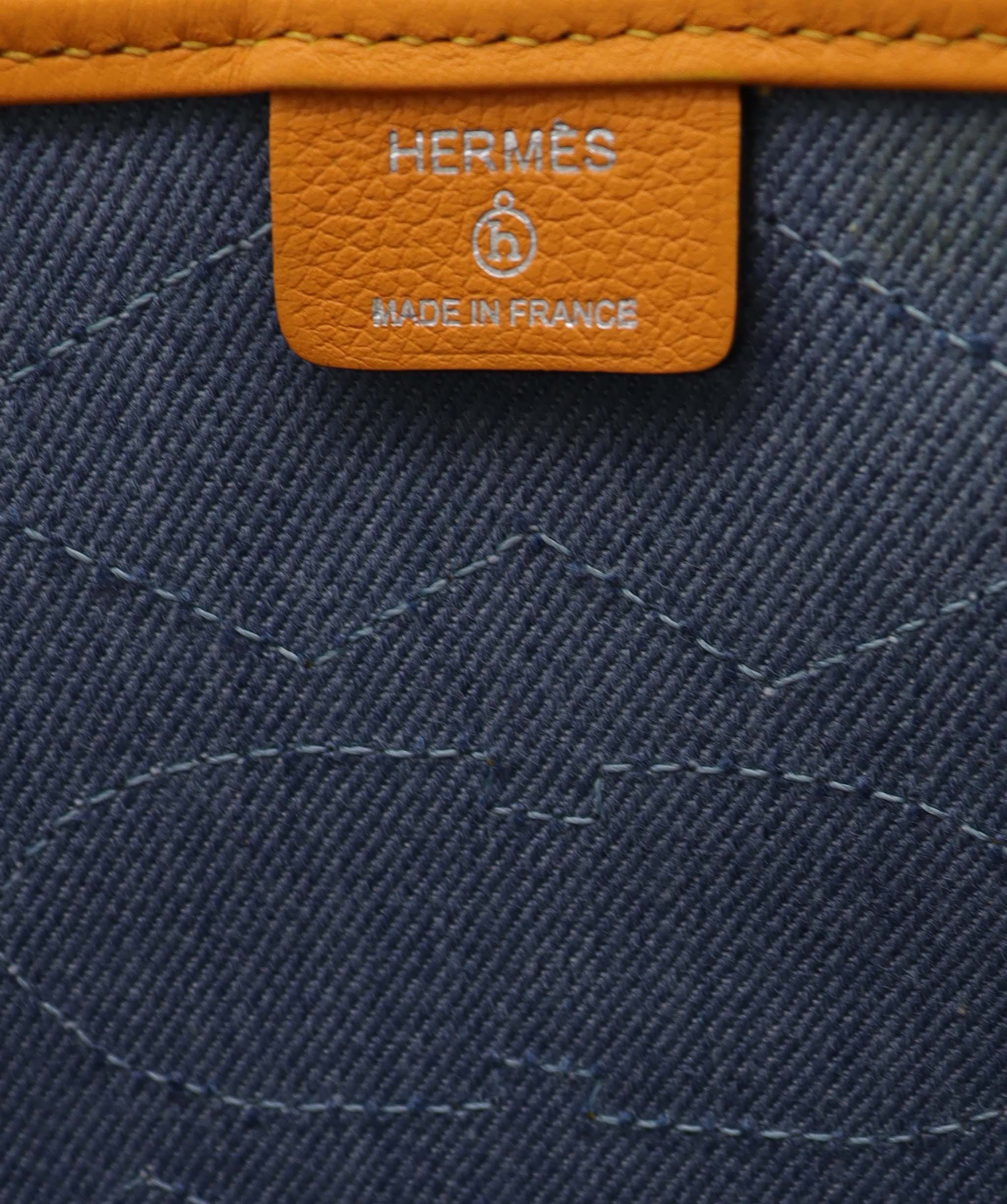 Hermes Petit H Canvas Tote Bag PM
