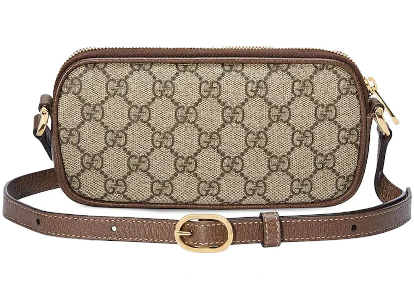 Gucci Ophidia Gg Bag Mini Brown