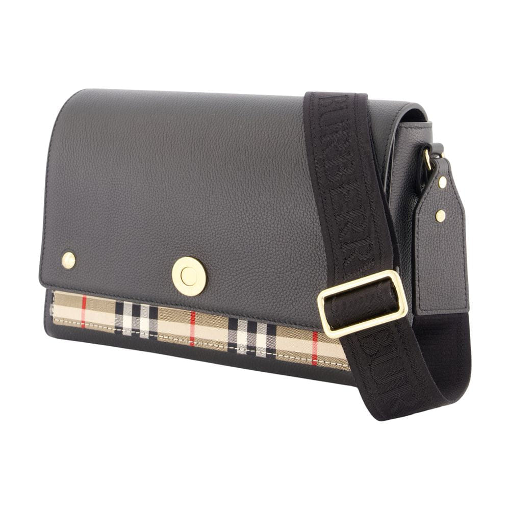 Burberry LL Medium Crossbody Bag — Black