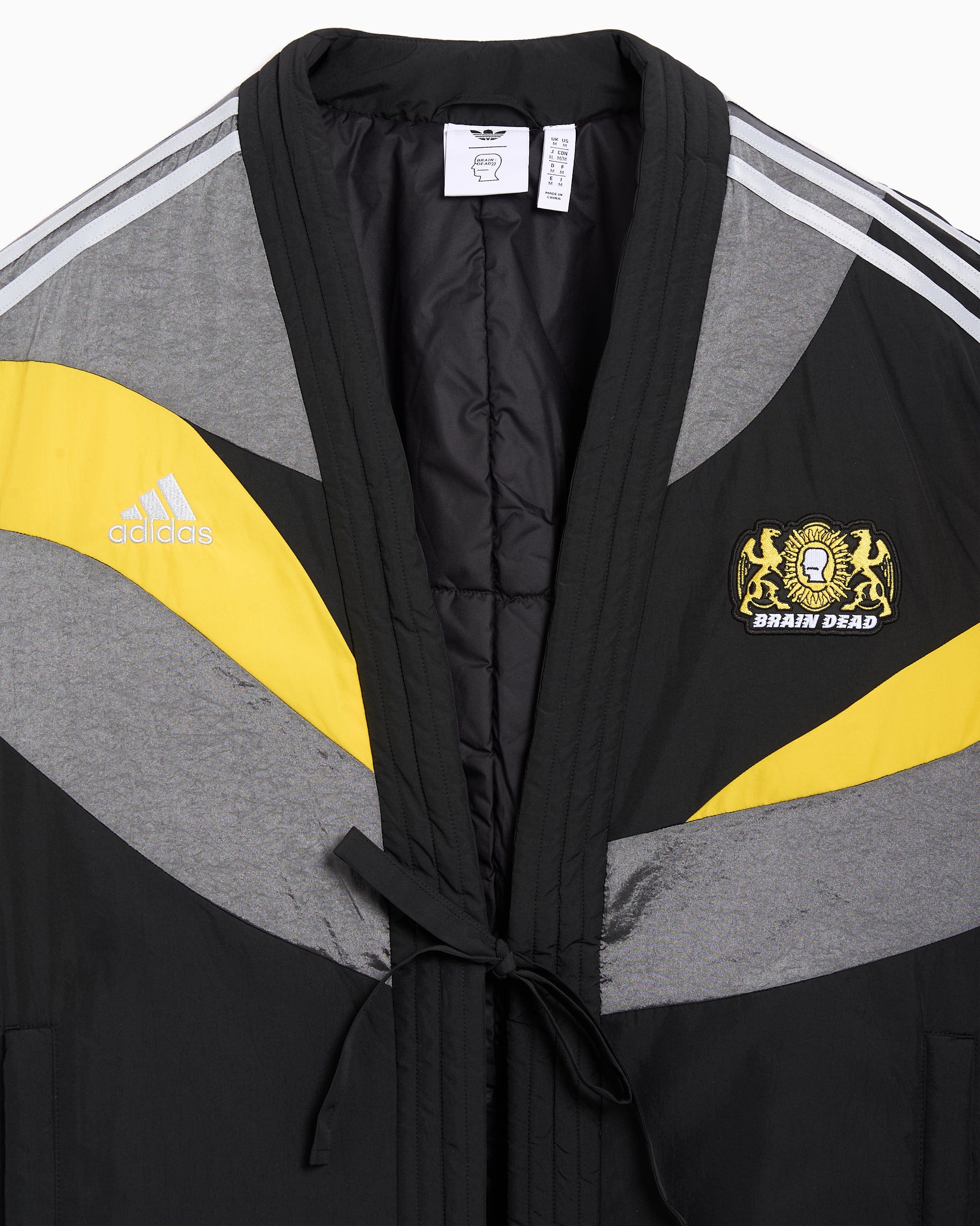 adidas Chaqueta ligera con logo Relaxed adidas Originals x Brain Dead Noragi para hombre