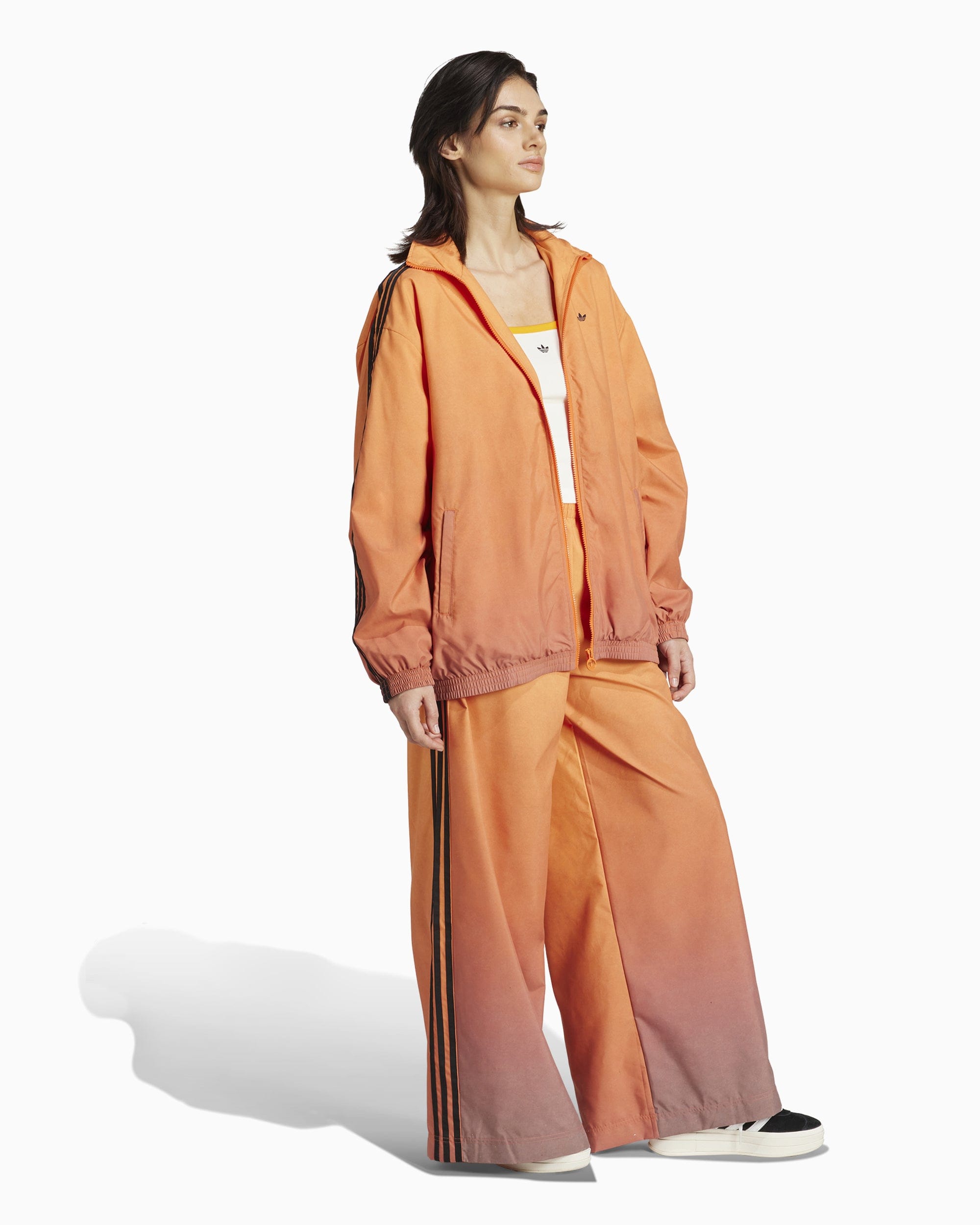 adidas Chaqueta de chandal Oversize adidas Originals Gradient Firebird para mujer