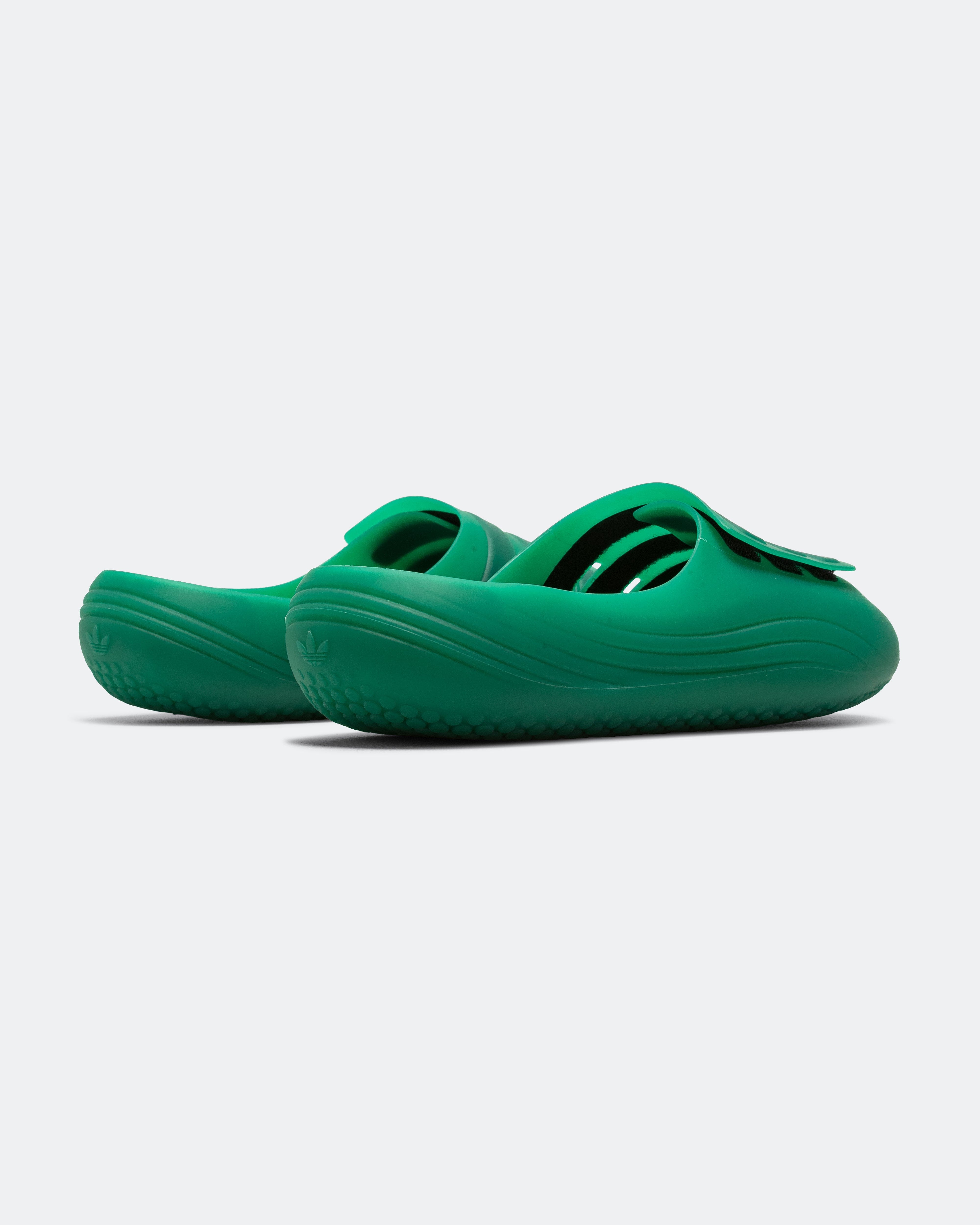 adidas Adislide - Core Black/Bold Green