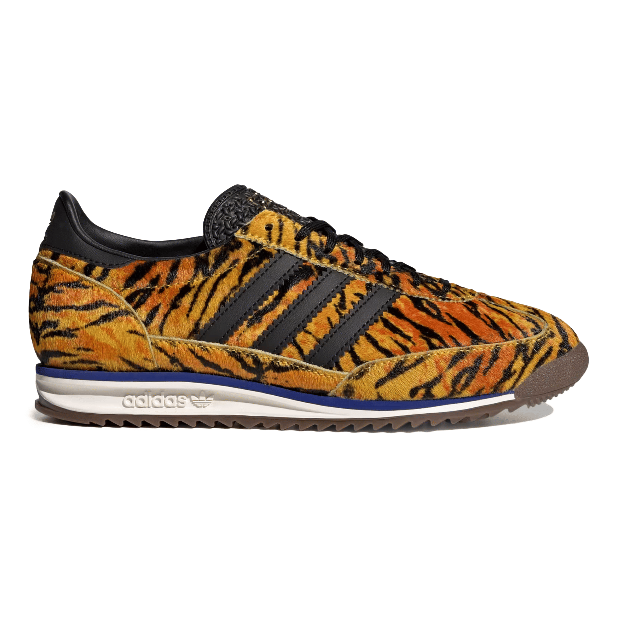 adidas Women's SL 72 OG Tiger Yellow/Core Black/Lucid Blue