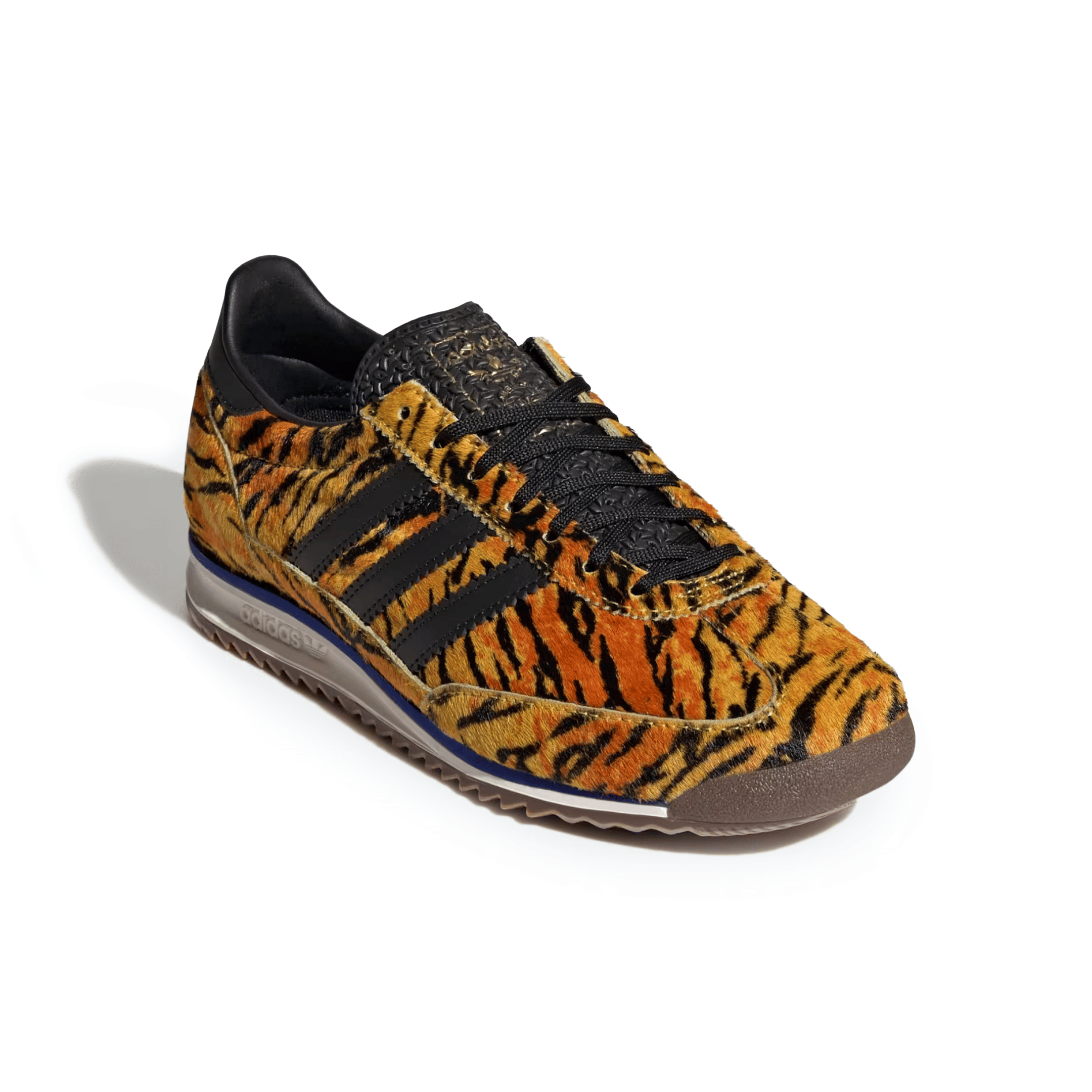 adidas Women's SL 72 OG Tiger Yellow/Core Black/Lucid Blue