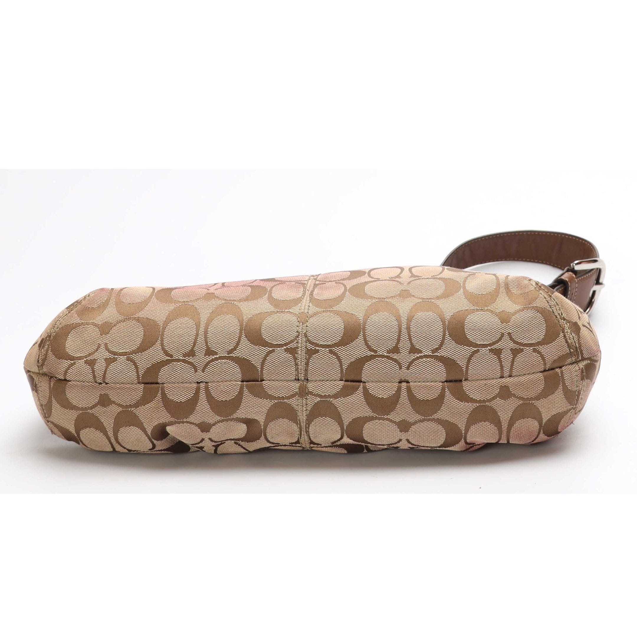Coach Soho Brown Logo Shoulder Bag
