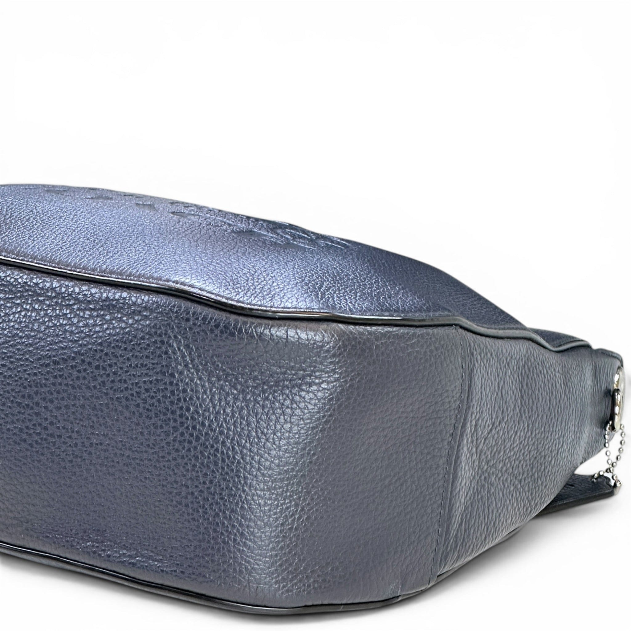 Coach Jes Hobo Blue Leather Bag