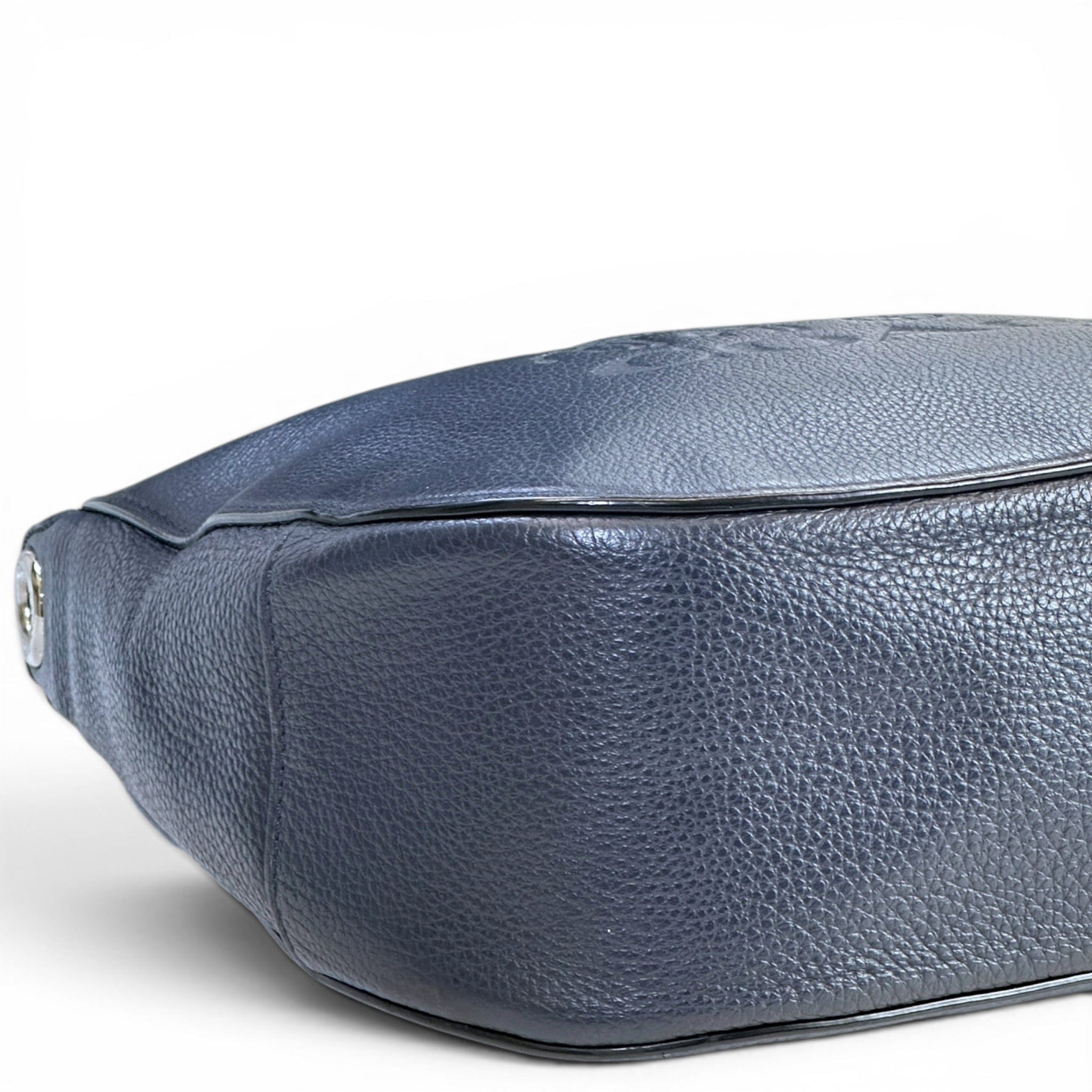 Coach Jes Hobo Blue Leather Bag