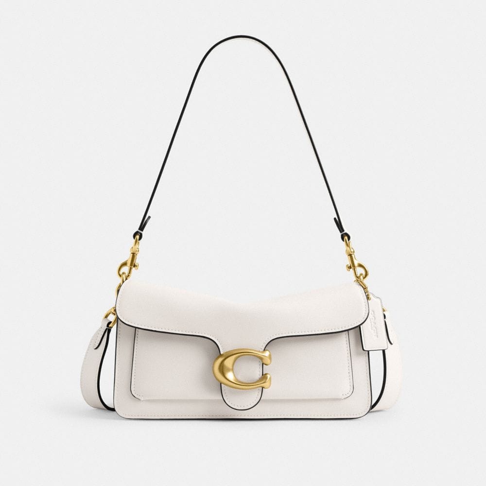 Coach Tabby Shoulder Bag 26 Brass Chalk