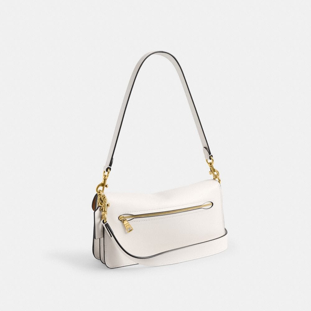 Coach Tabby Shoulder Bag 26 Brass Chalk