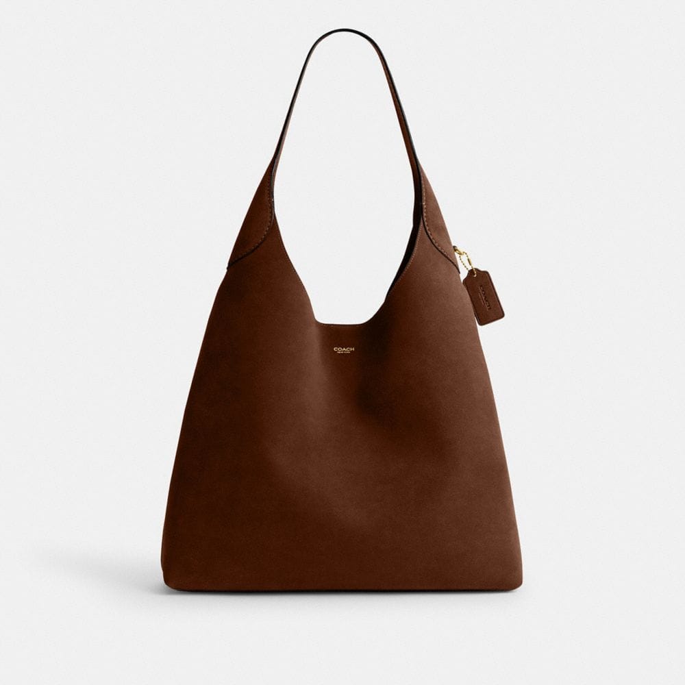 Coach Brooklyn Shoulder Bag 39 Brass Warm Brown