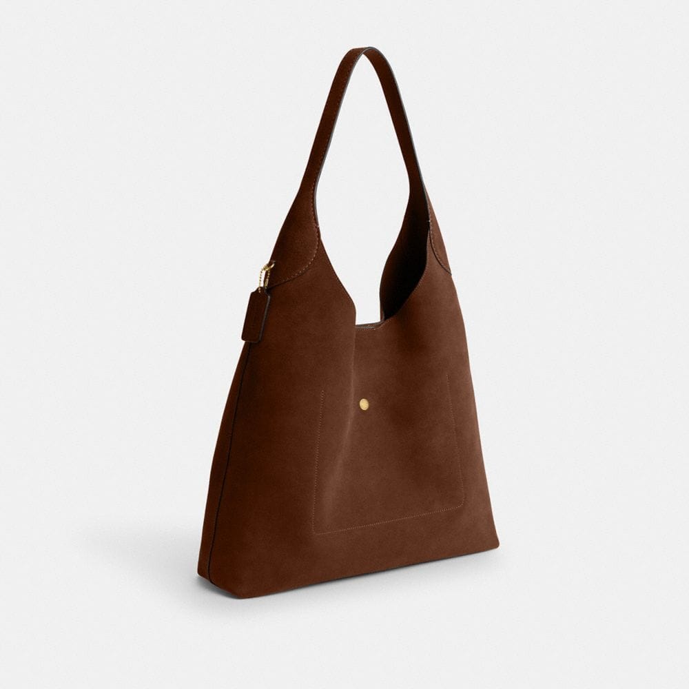 Coach Brooklyn Shoulder Bag 39 Brass Warm Brown