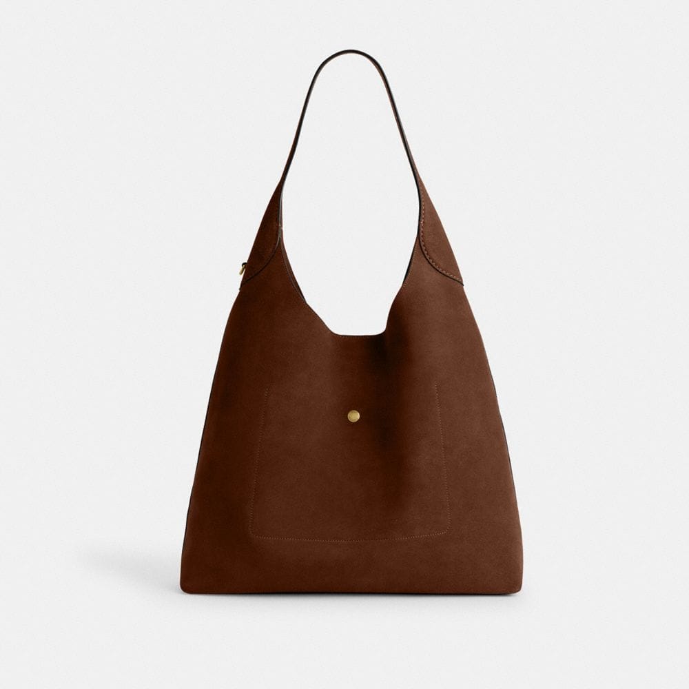 Coach Brooklyn Shoulder Bag 39 Brass Warm Brown