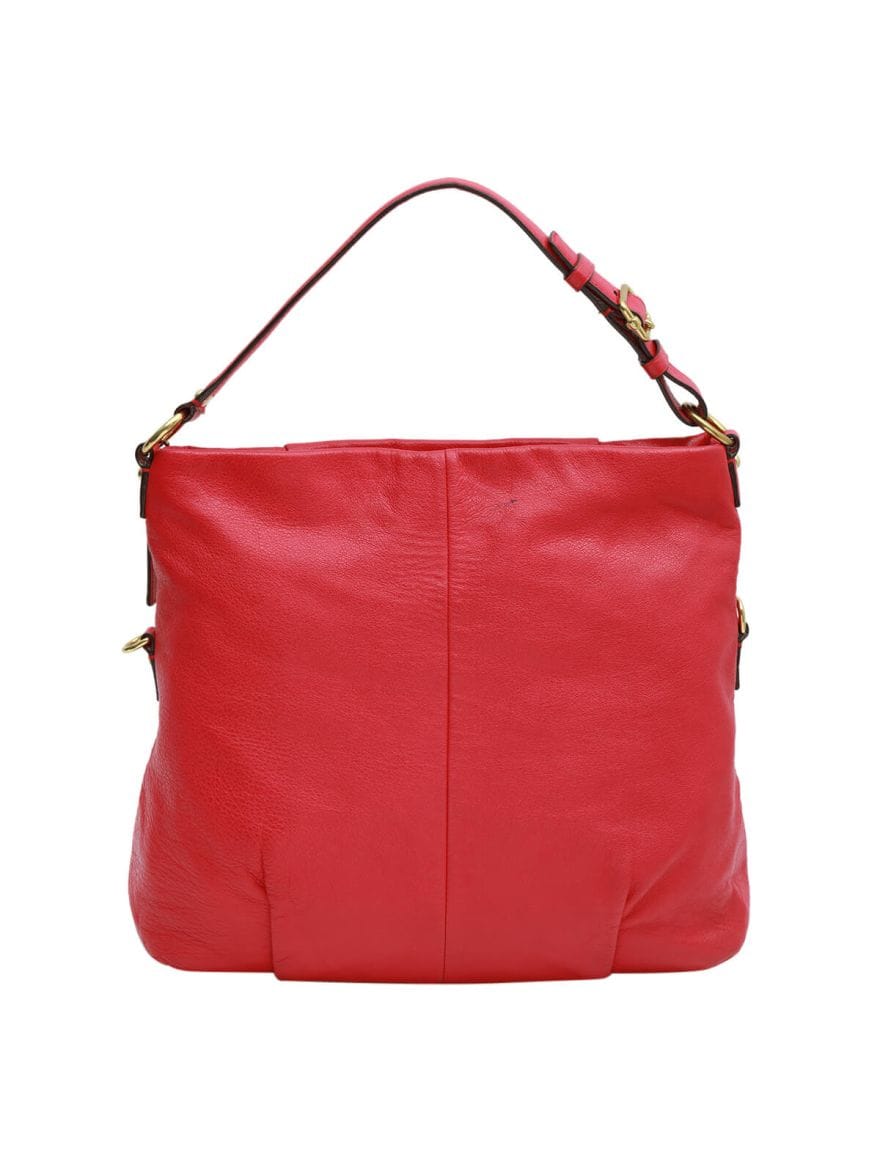 Coach Pink Leather Shoulder Bag