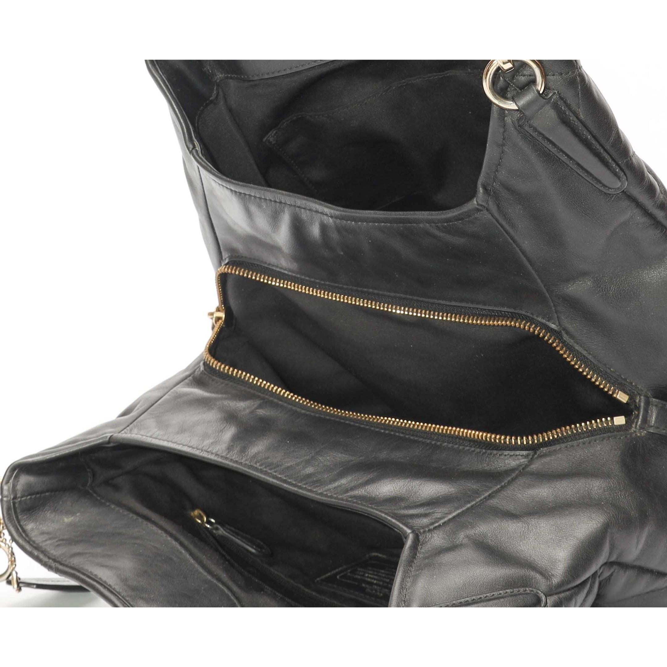 Coach Black Quilted Phoebe Madison Shoulder Bag