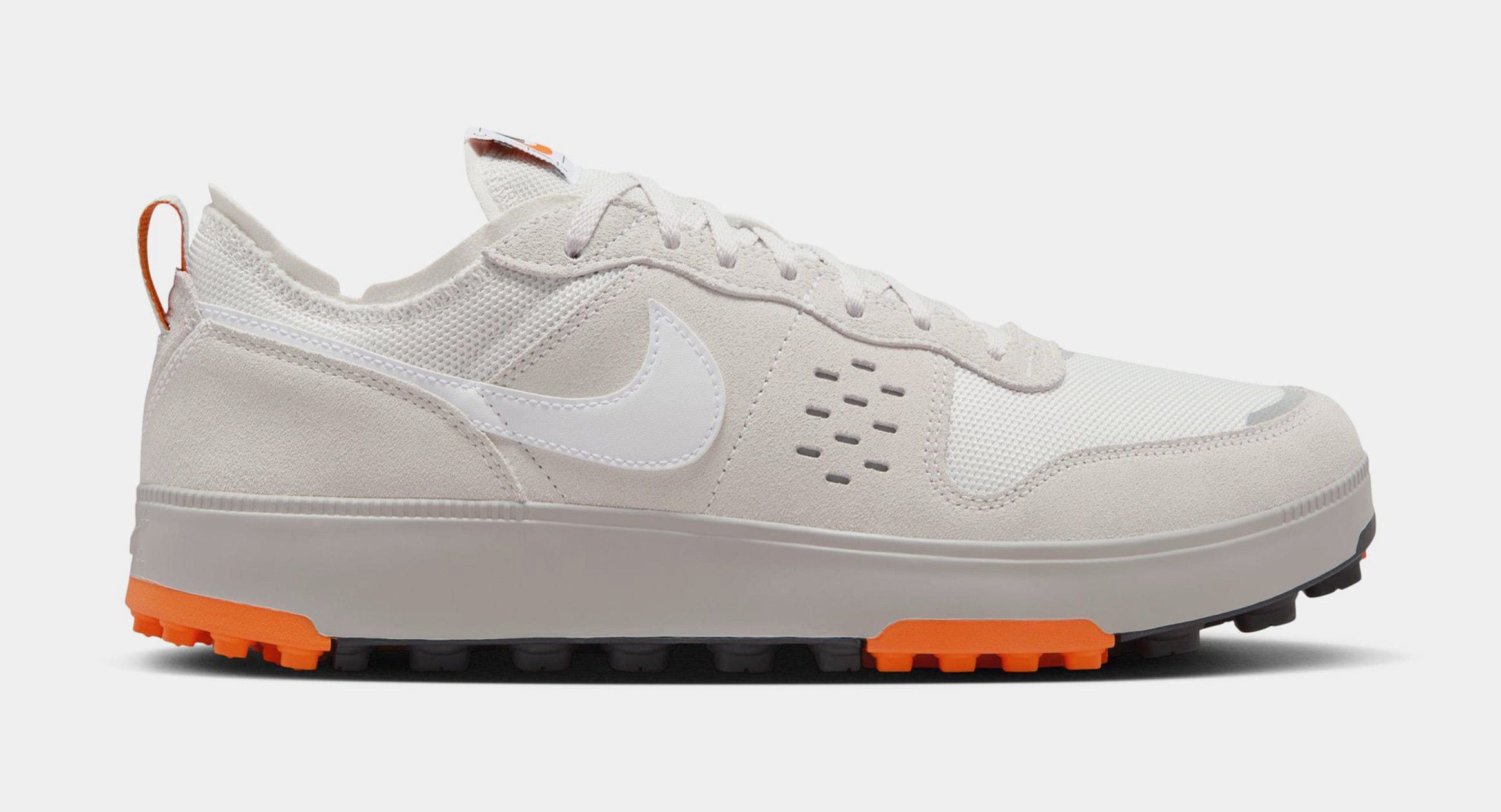 Nike C1TY Safety Cone Mens Lifestyle Shoes (White/Light Bone/Orange)