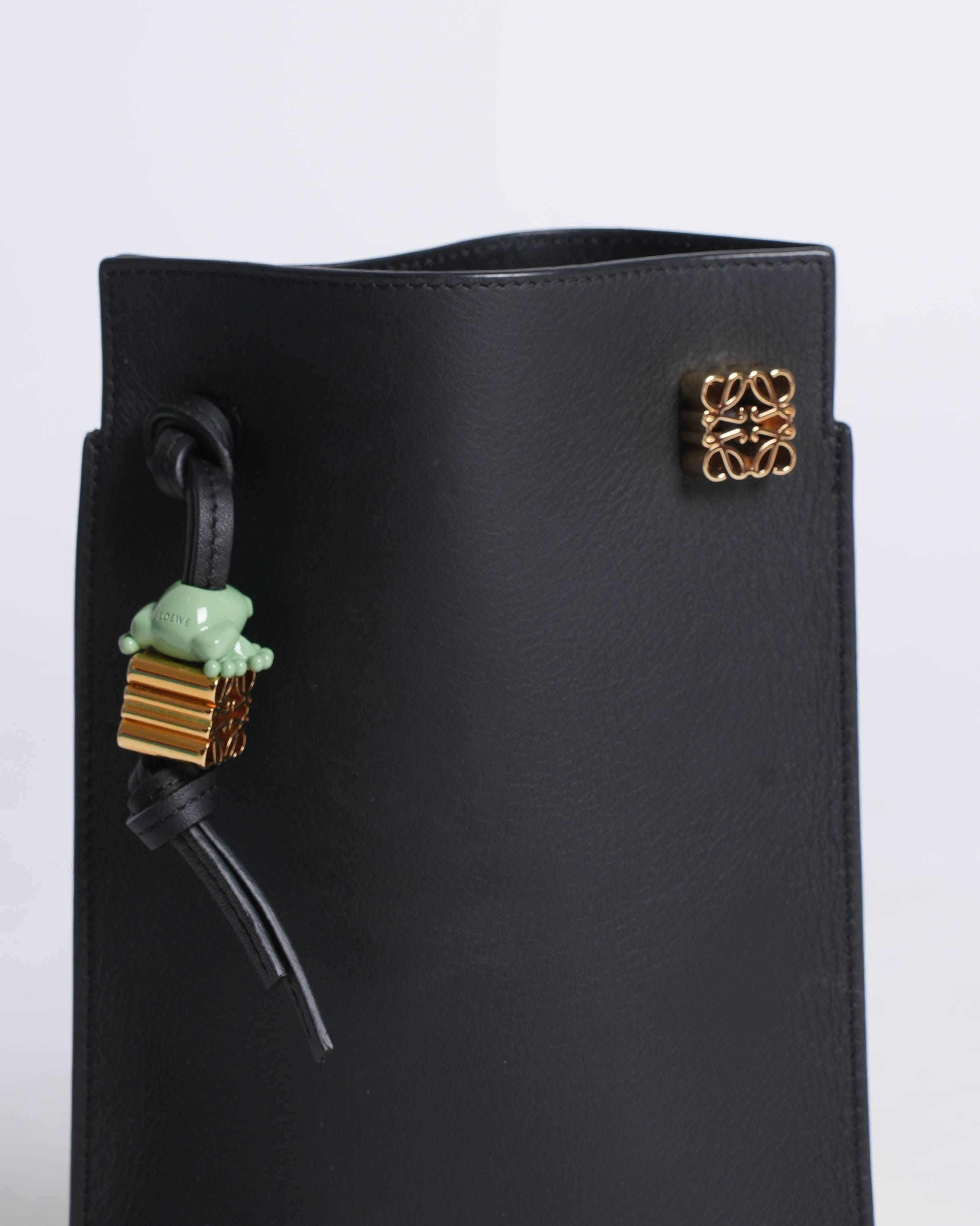 Loewe New Loewe Dice Pocket leather Crossbody Bag