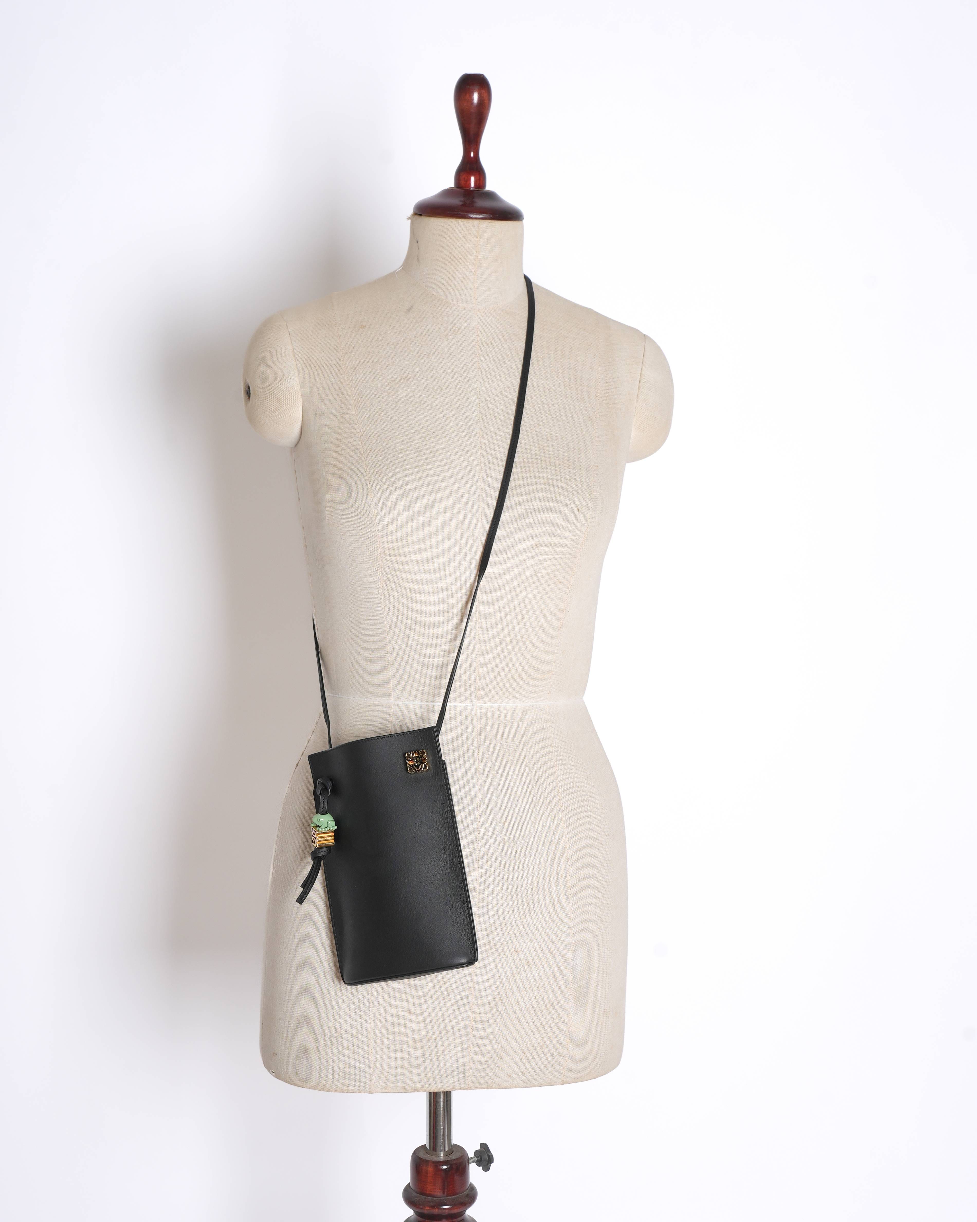 Loewe New Loewe Dice Pocket leather Crossbody Bag