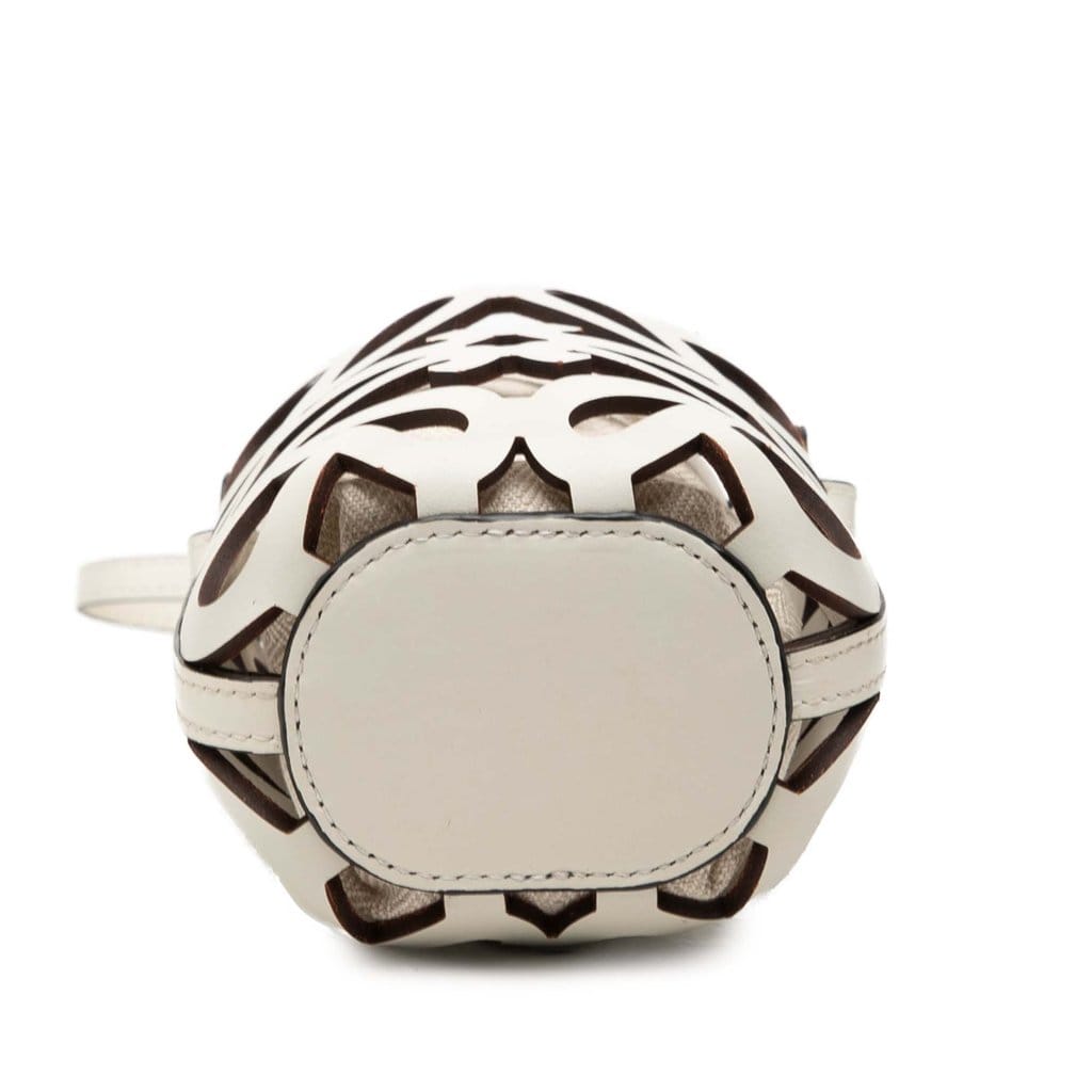Loewe Anagram Leather Cut Out Pocket Crossbody
