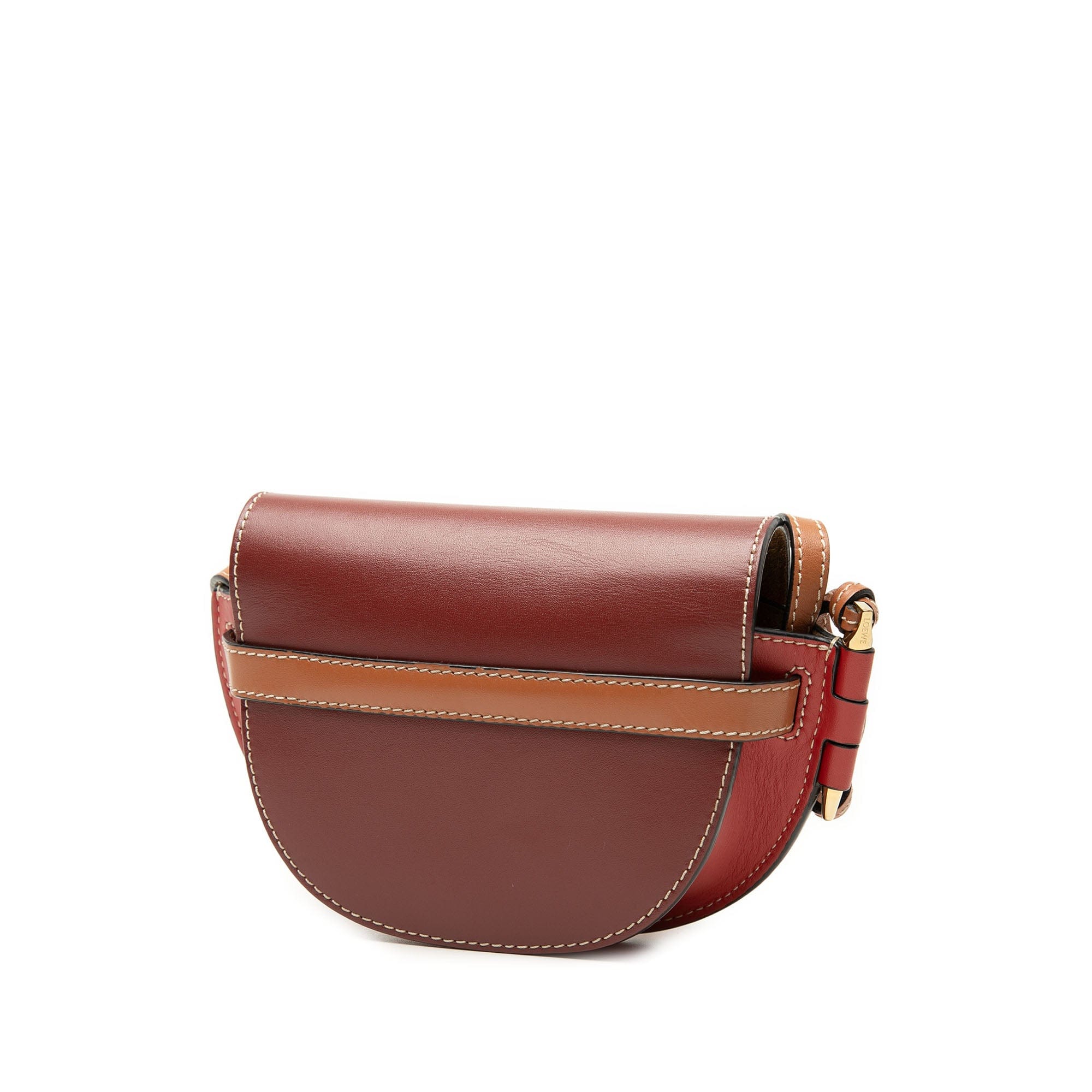Loewe Mini Tricolor Leather Gate Crossbody