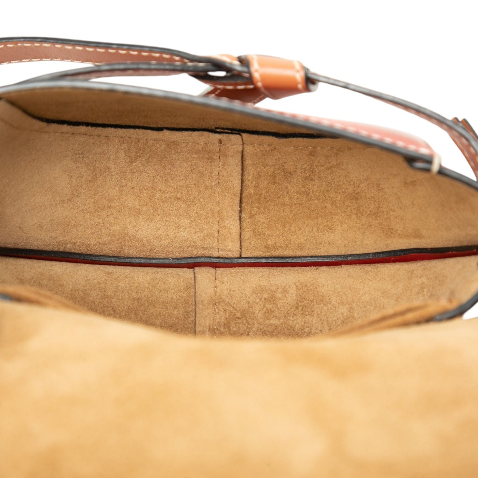 Loewe Mini Tricolor Leather Gate Crossbody