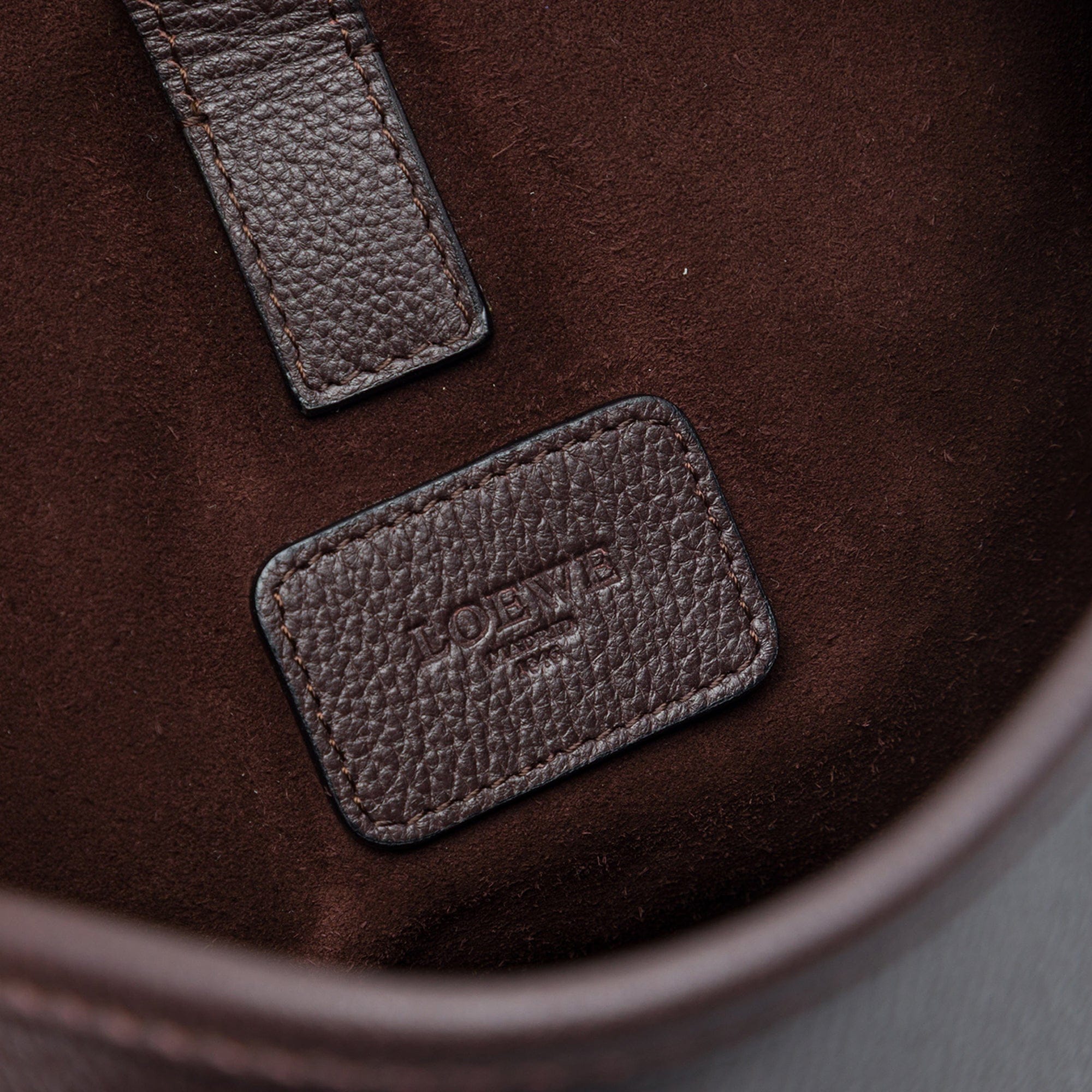 Loewe Leather Anagram Flap Crossbody