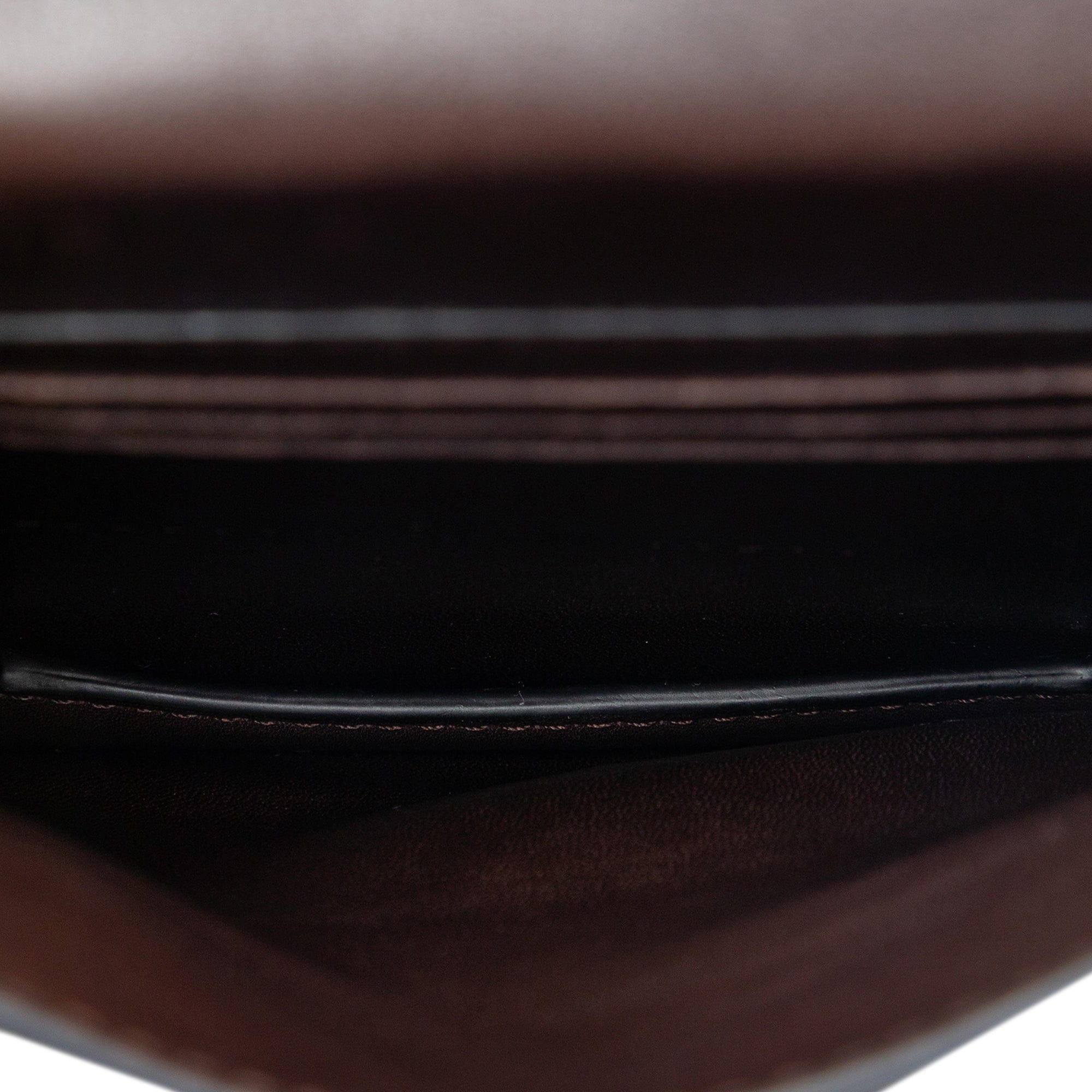 Loewe Croc Embossed Leather Anagram Gusset Flat Crossbody