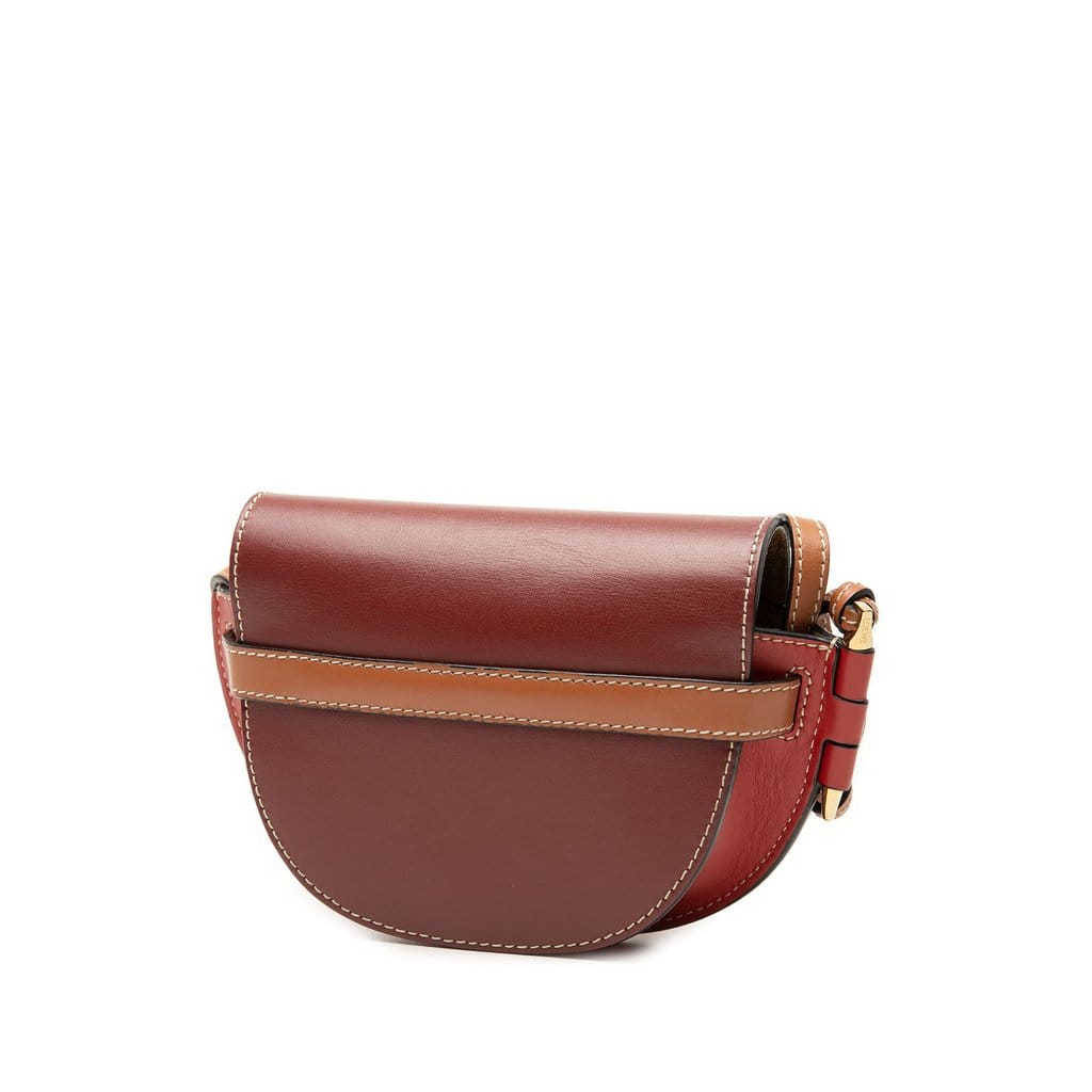 Loewe Mini Tricolor Leather Gate Crossbody