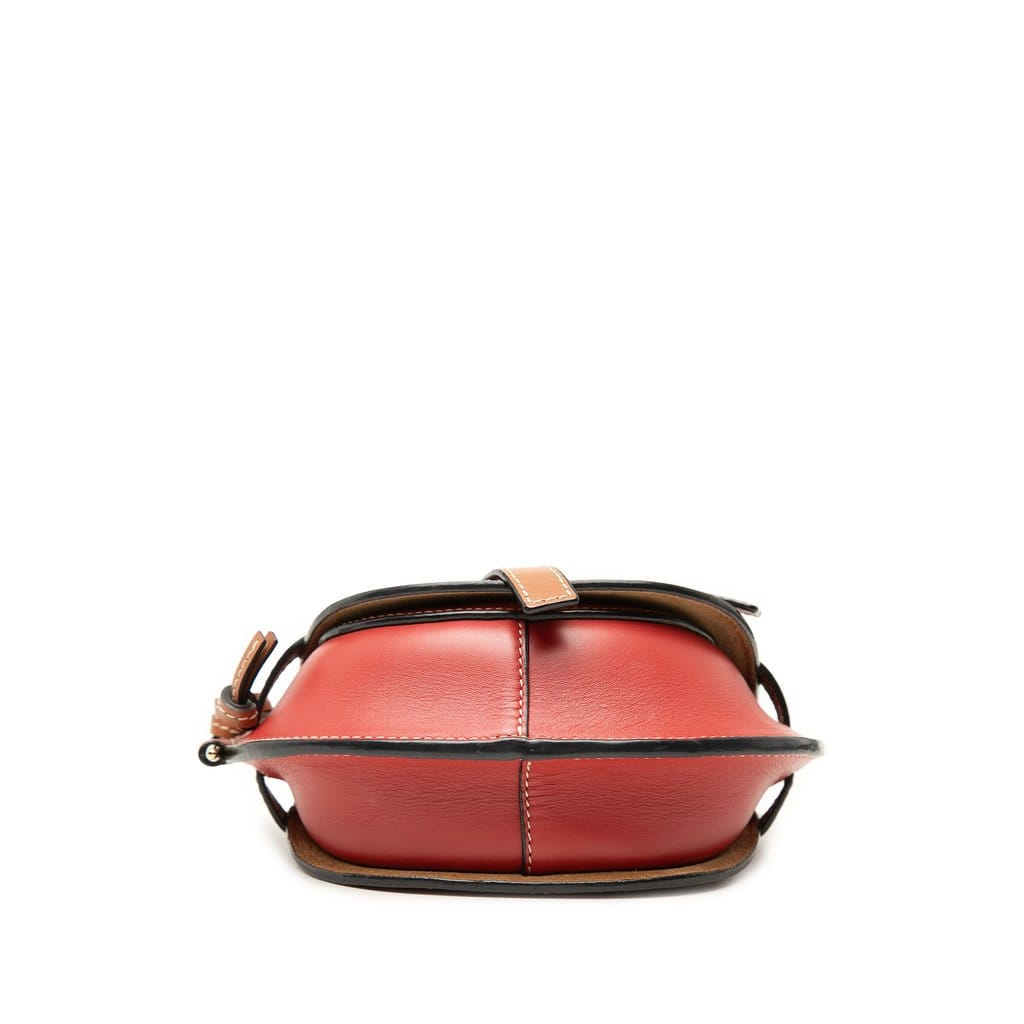 Loewe Mini Tricolor Leather Gate Crossbody