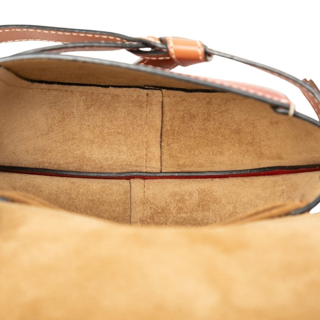 Loewe Mini Tricolor Leather Gate Crossbody